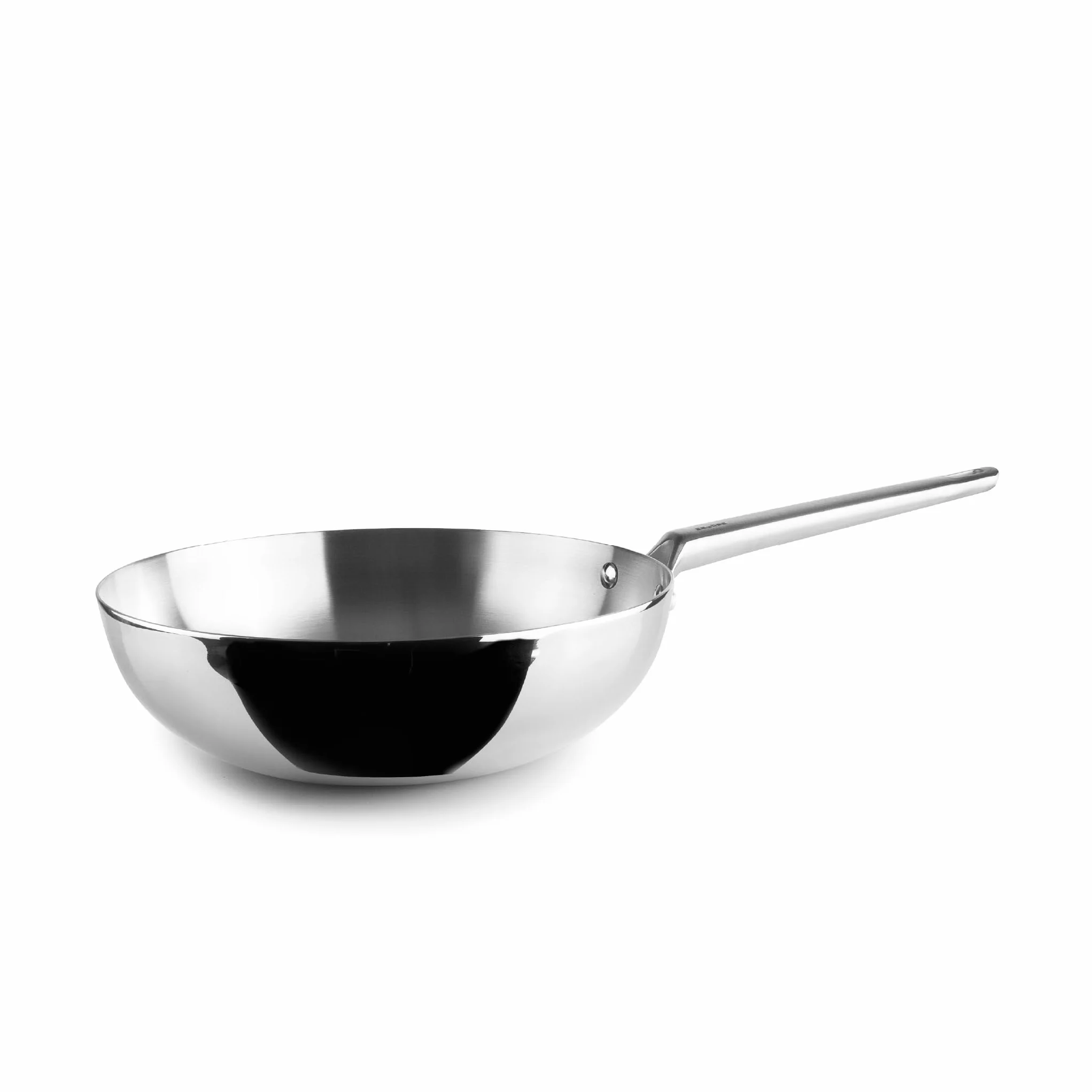 IBILI - Wok 5Ply Element 28 cm, bez nieprzywierających, 5-warstwowy, nadaje się do indukcji
