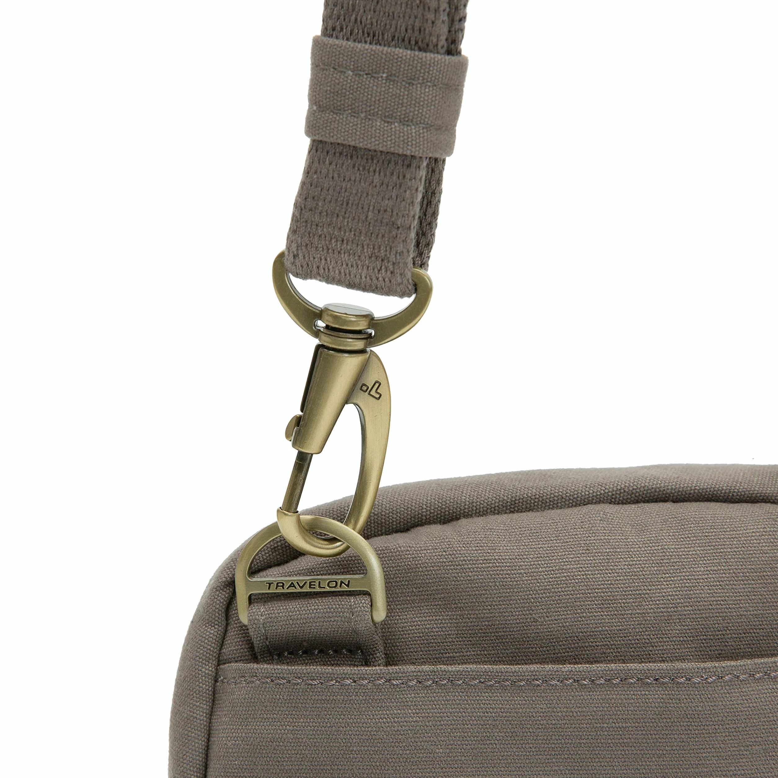 Travelon Torebka podróżna tote Uniseks Travelon Anti-theft Courier Small N/s Slim