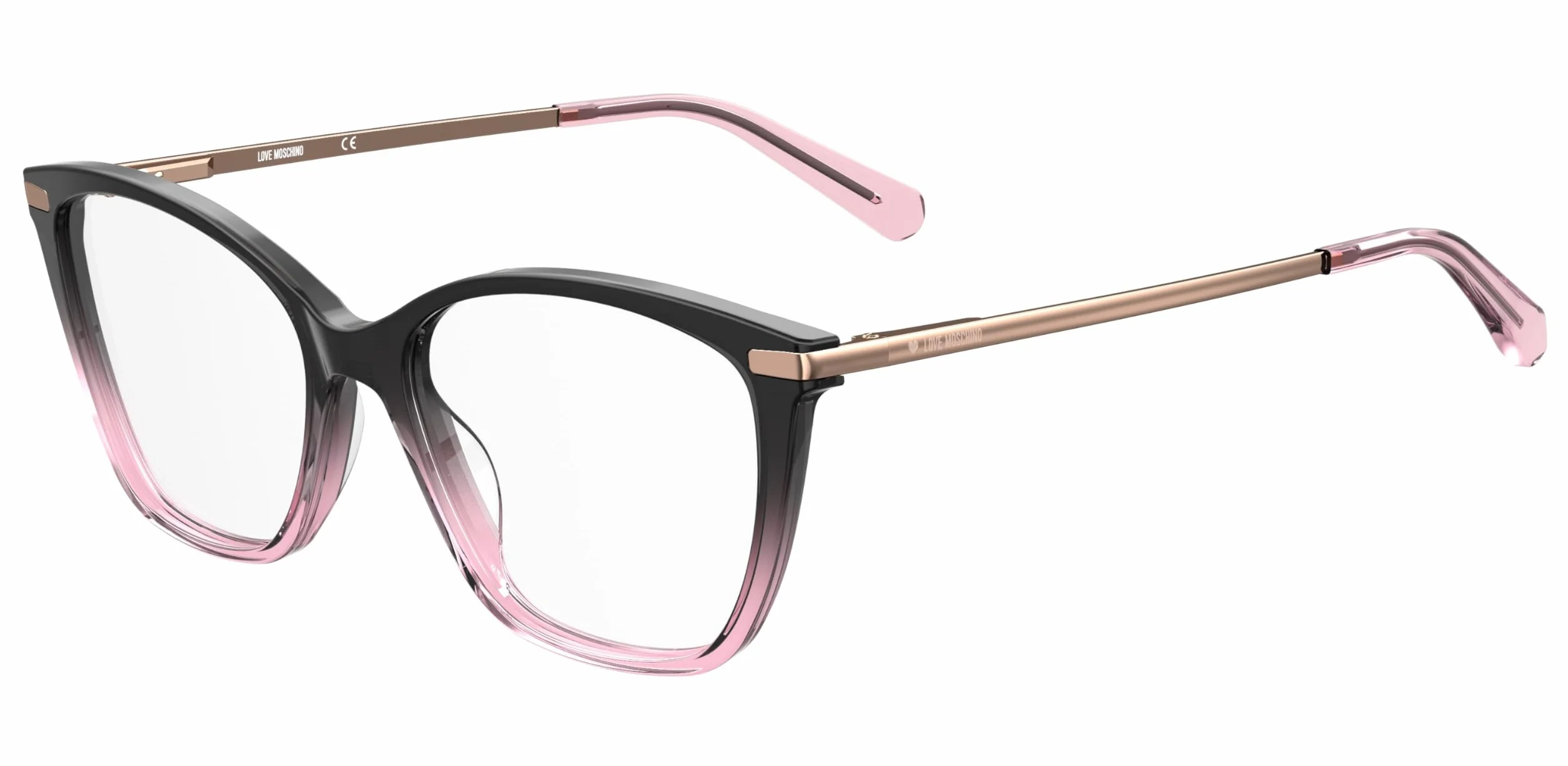 Love Moschino MOL572 Oprawki do Okularów Black Pink 53/17/140 donna
