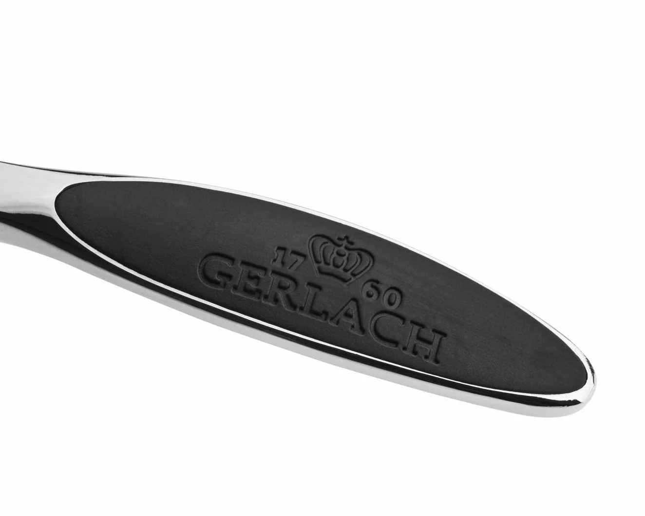 Gerlach Solid Nóż do Pizzy, Srebrny, M