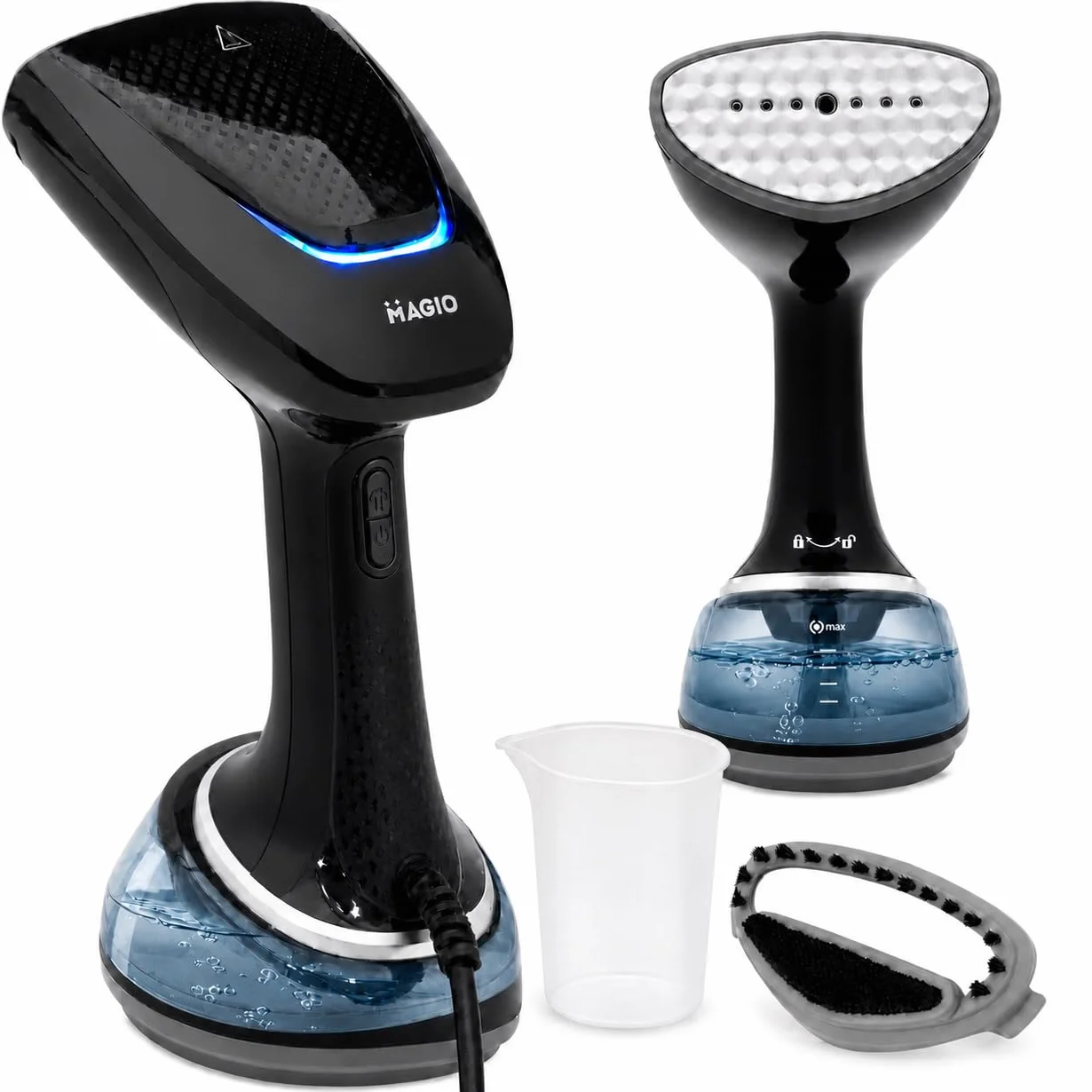 MAGIO Parownica ręczna 1700 W 28 g/min pary auto shut-off zbiornik 350 ml