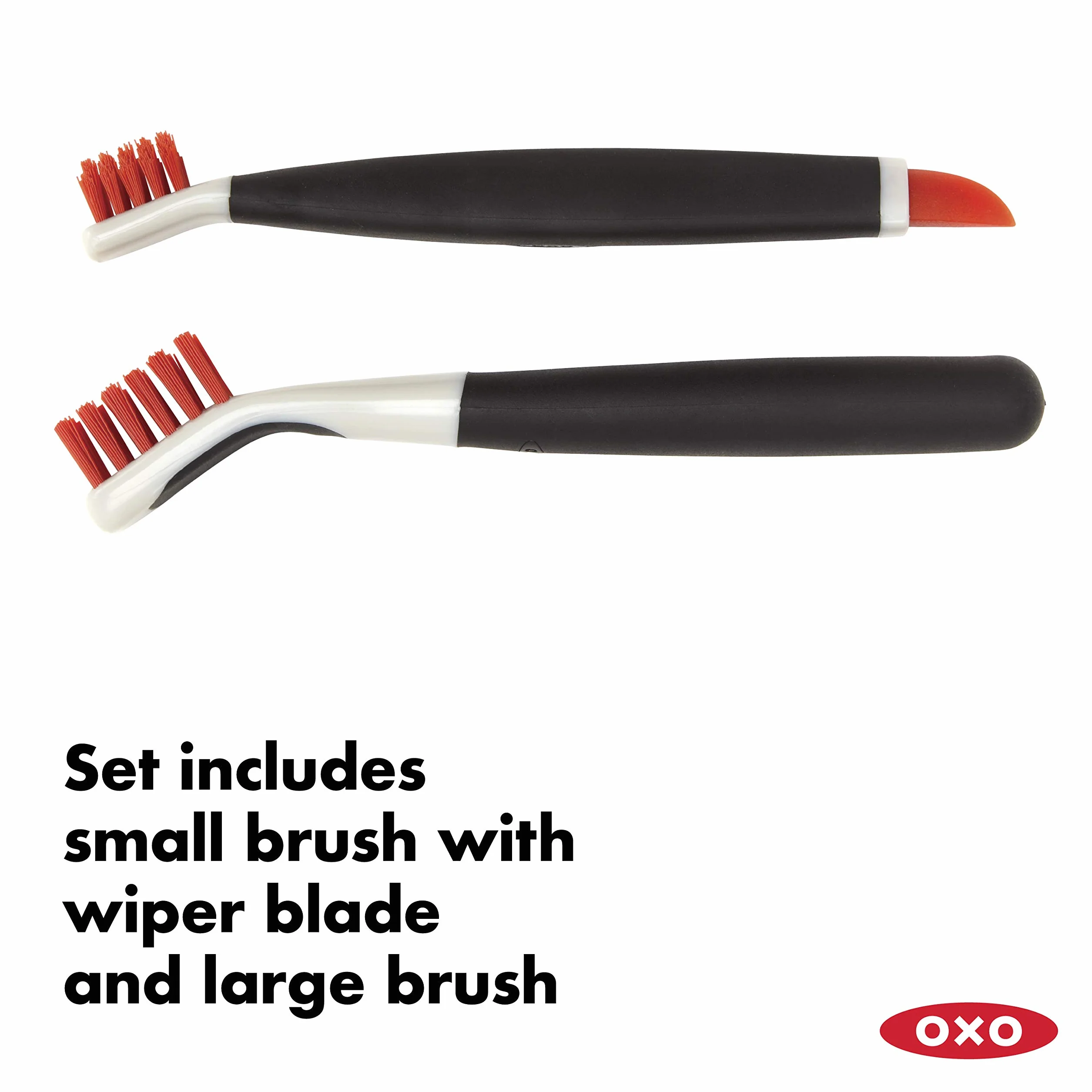 Oxo Good Grips Zestaw Szczotek Czarny Biały 2 Sztuki