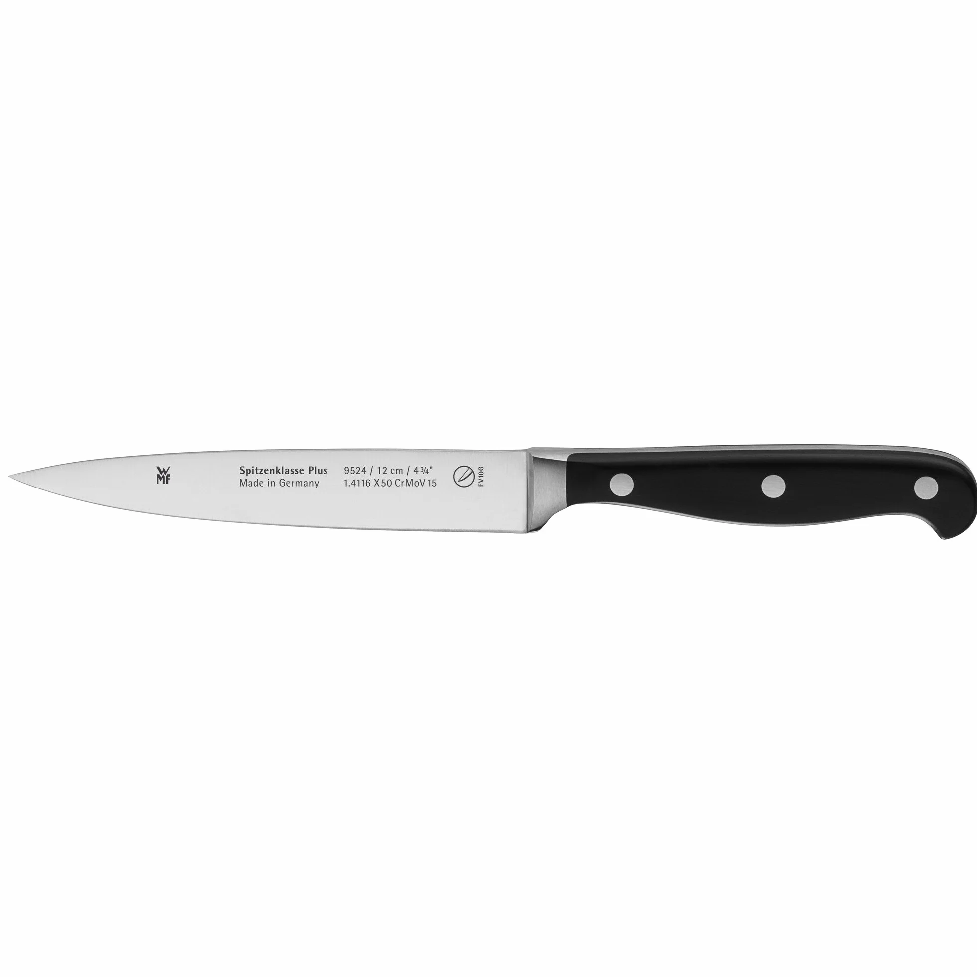 WMF Spitzenklasse Plus nóż do szpikulców 22 cm, Made in Germany, nóż kuty, Performance Cut, specjalna stal ostrza, ostrze 12 cm