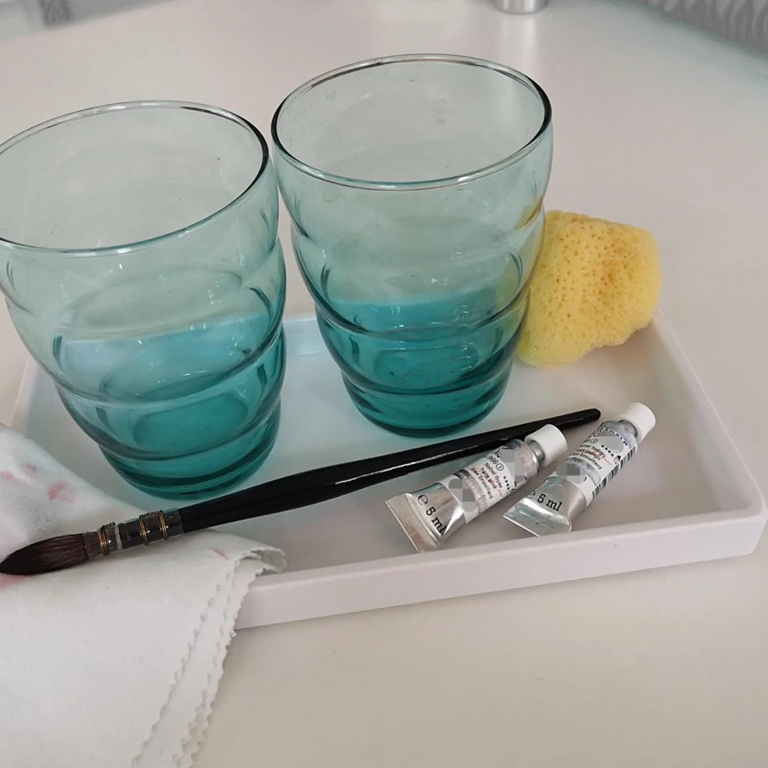Ceramiczna taca do przechowywania wielofunkcyjna z żywicy na chusteczki, świece, ręczniki