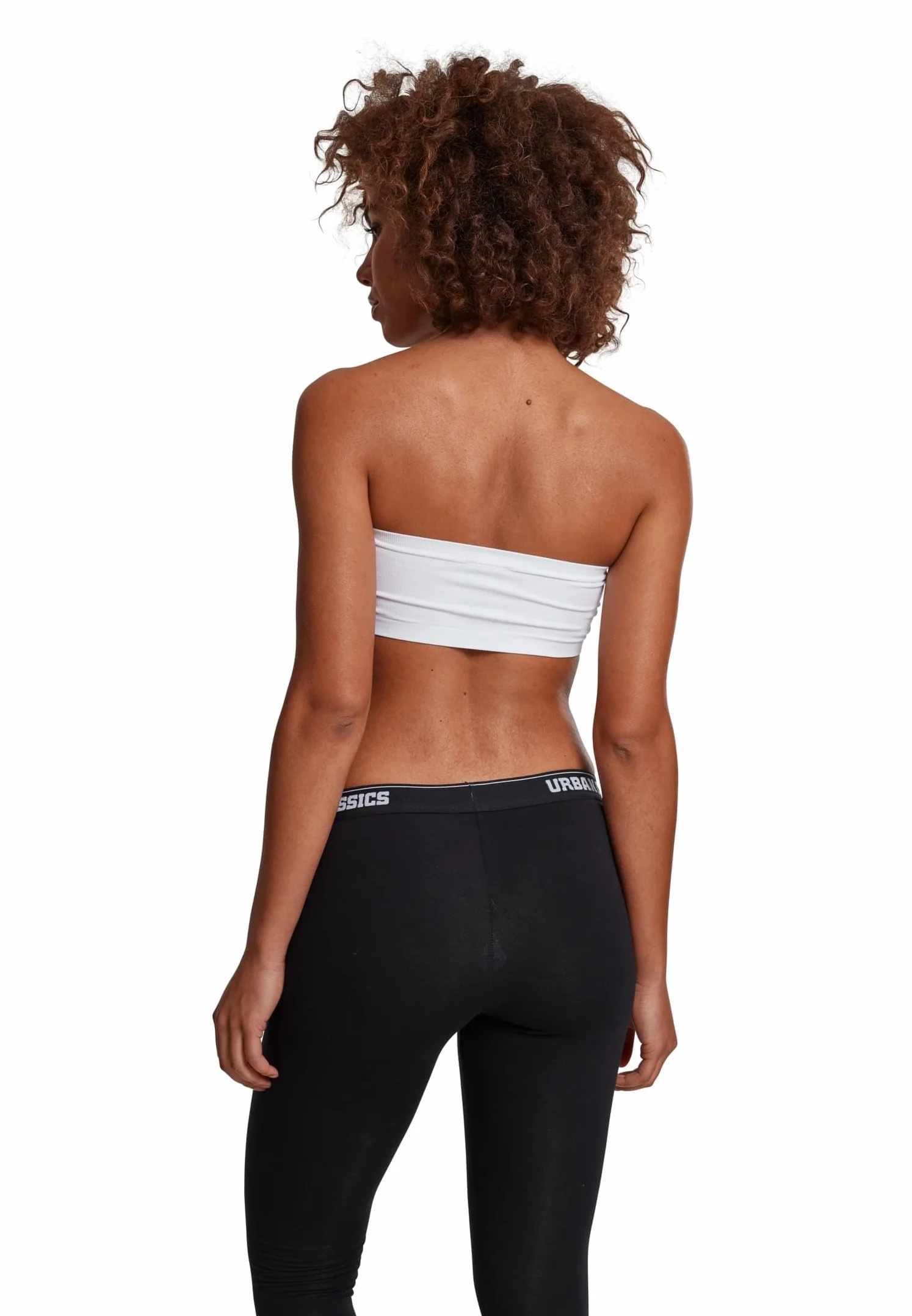 Urban Classics Damskie podkładki Bandeau Top, Biały (biały 220), XL