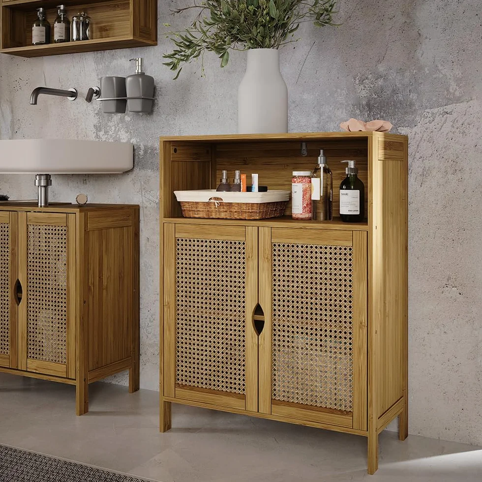 Vicco Szafka Midi "Liora", Bambus, 60 x 80 cm