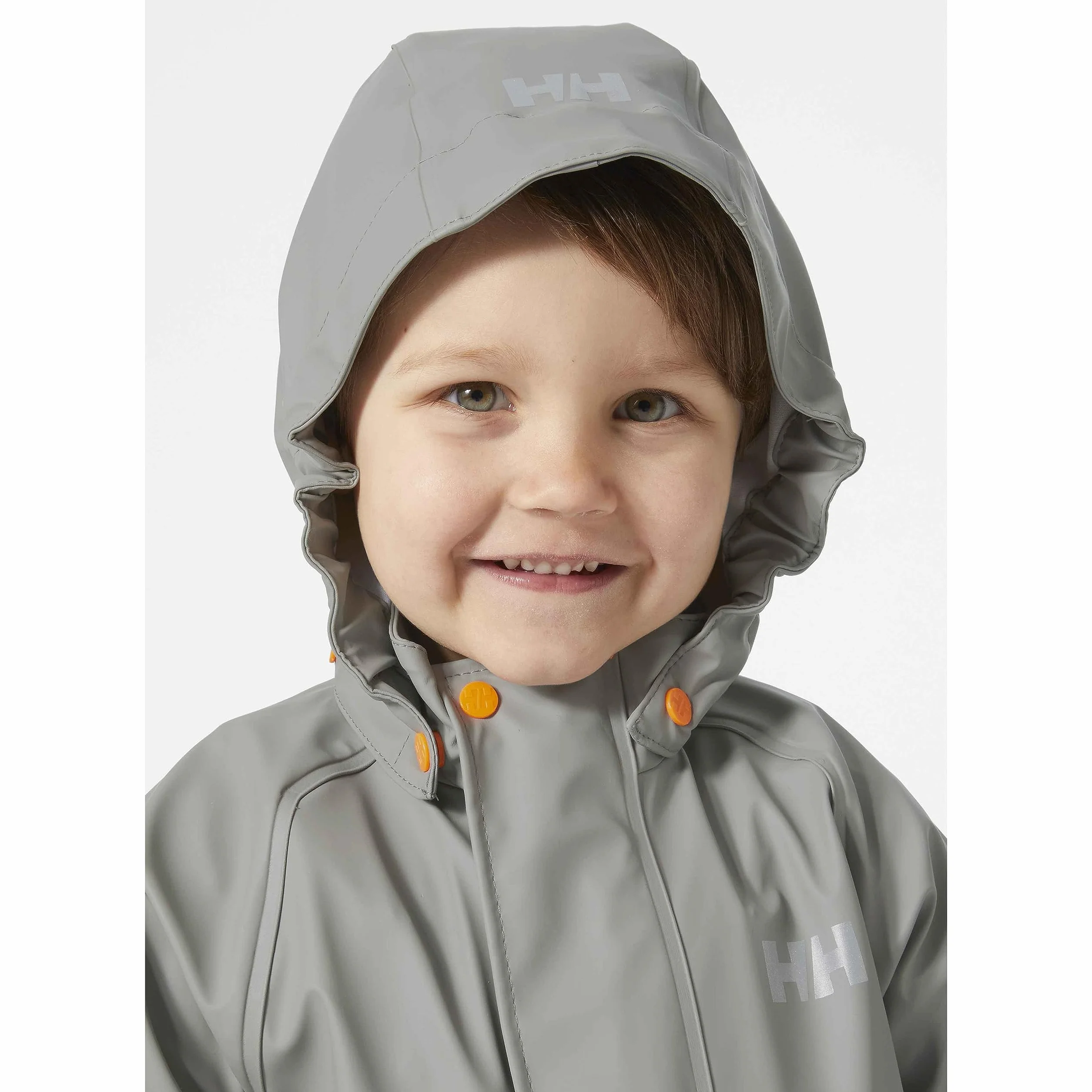 Helly Hansen Dzieci Unisex K Bergen 2.0 Pu Rainset, beton, 4
