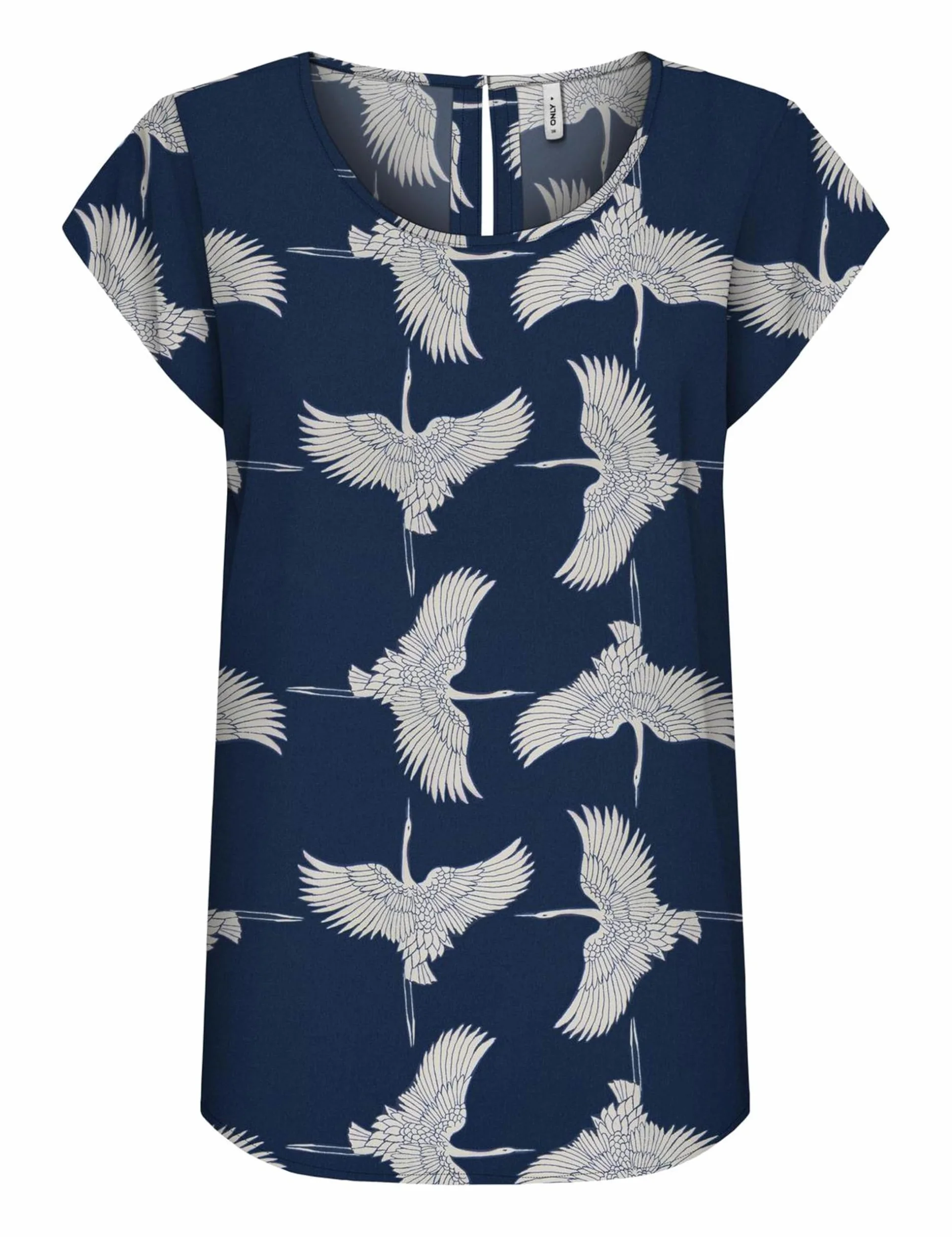 Onlnova Life Elite S/S Top, niebieski, M