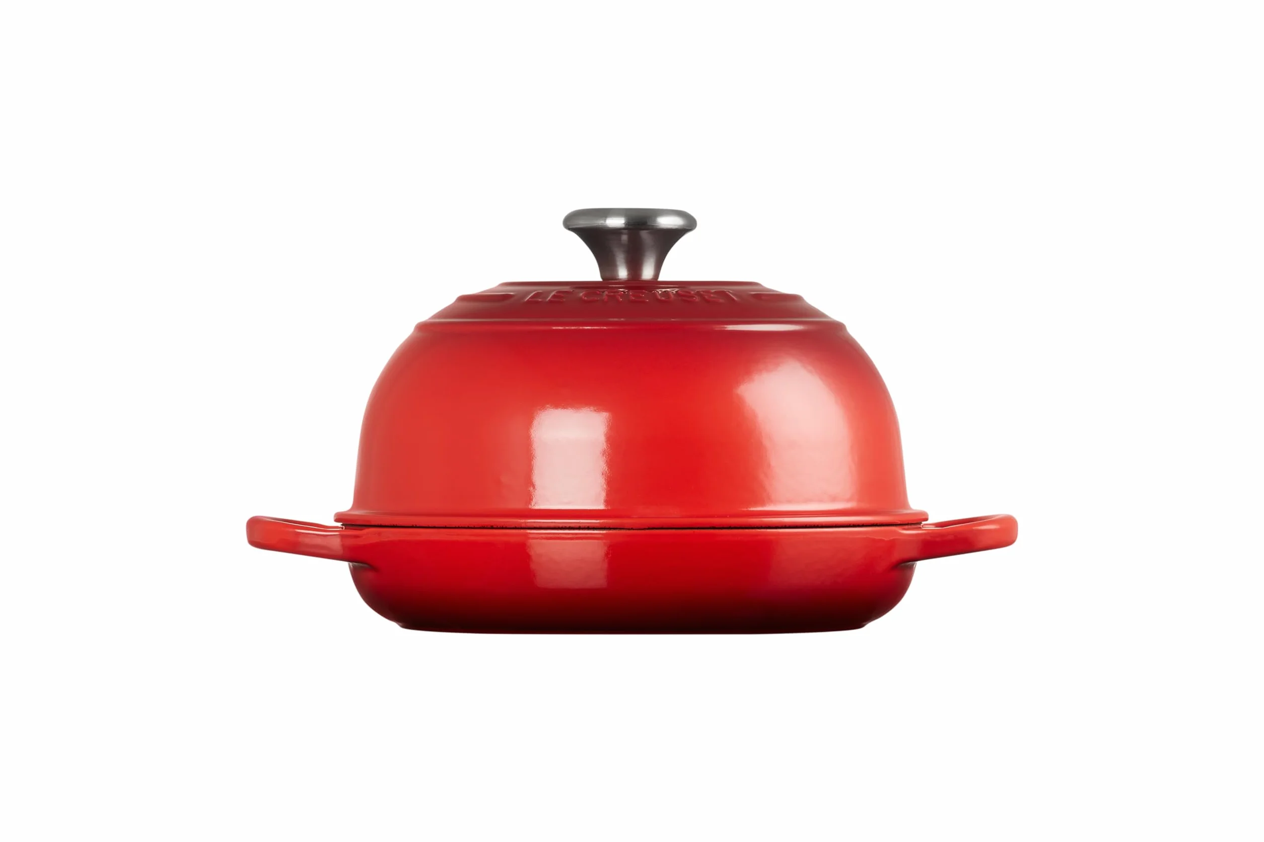 Le Creuset 21301240600430 Brytfanna do Pieczenia Chleba Żeliwo, 24 cm, Wiśniowy