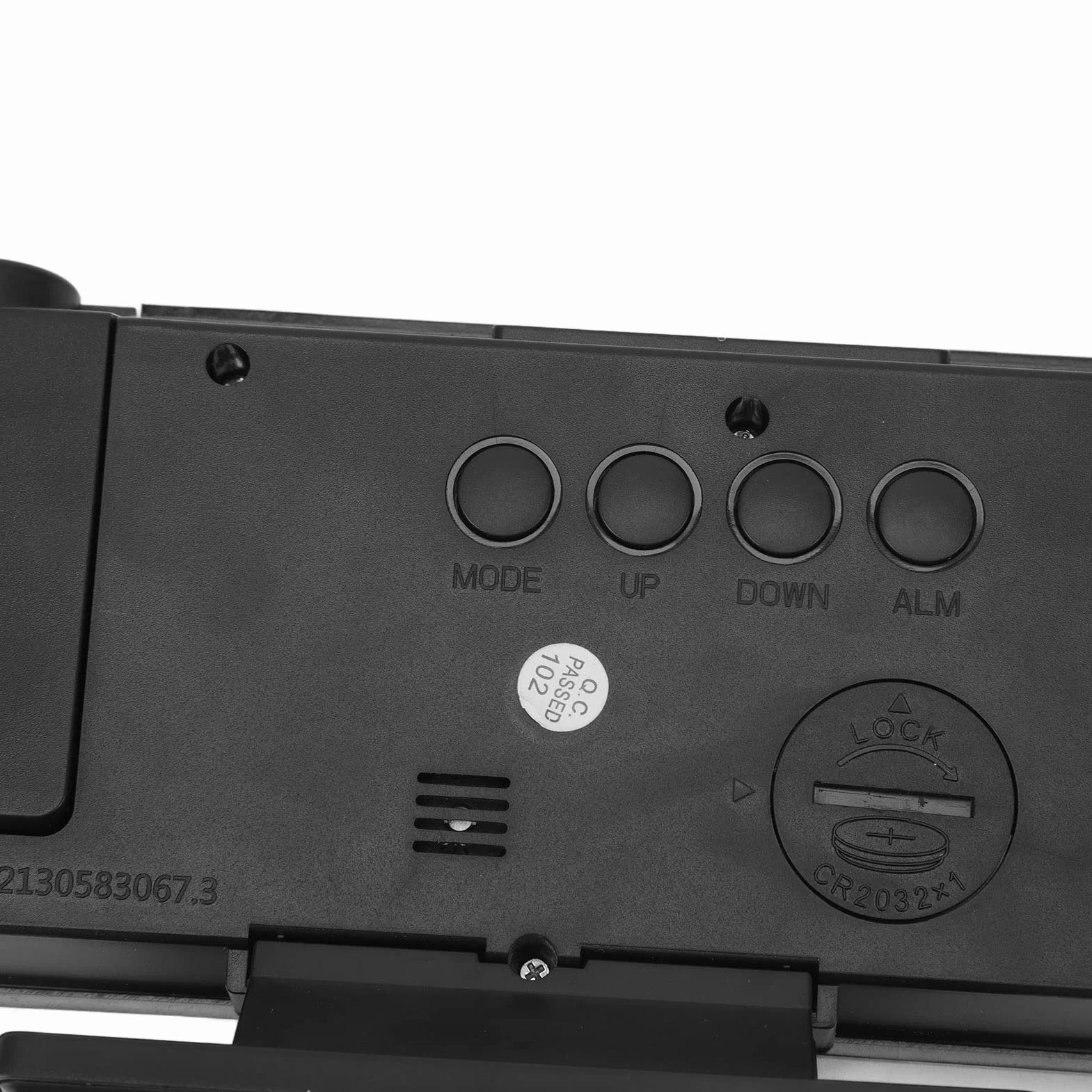 Cyfrowy Budzik z Projekcją LED 180° na Ścianę i Sufit, Zasilanie Bateryjne USB