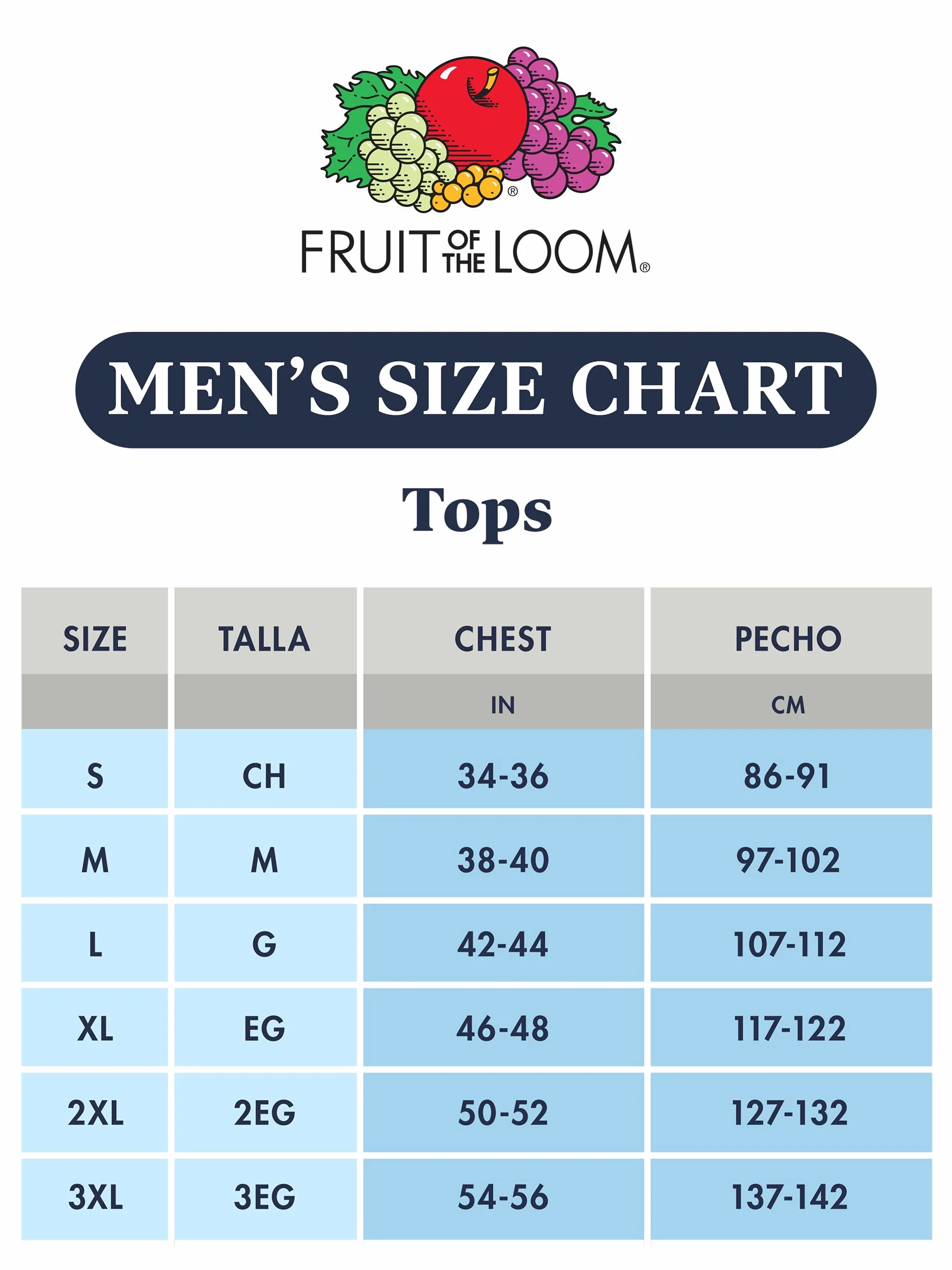 FRUIT OF THE LOOM Bielizna męski Tag-Free Tank A-Shirt