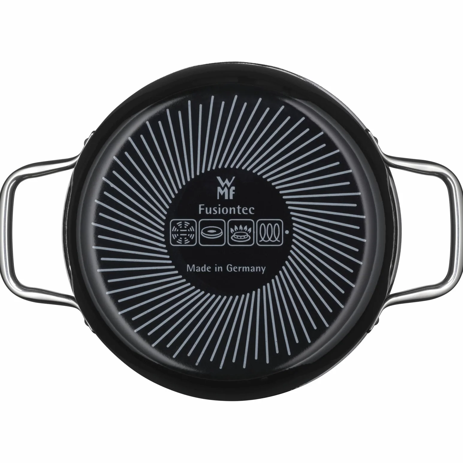Wmf Fusiontec Essential Zestaw Garnków, Ceramika, Czarny, 3 elementy