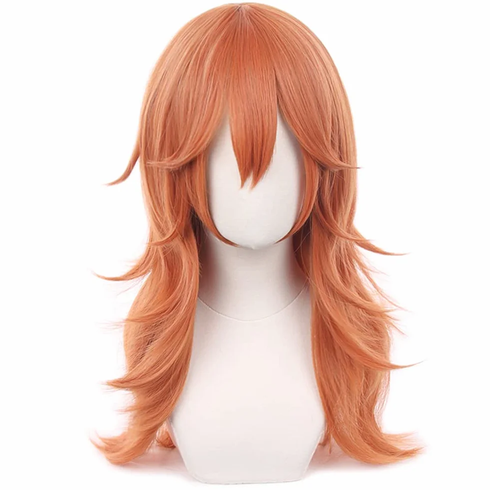 HIROAKIYA Angel Devil Cosplay Peruka with Wig Cap, Length approx.55cm