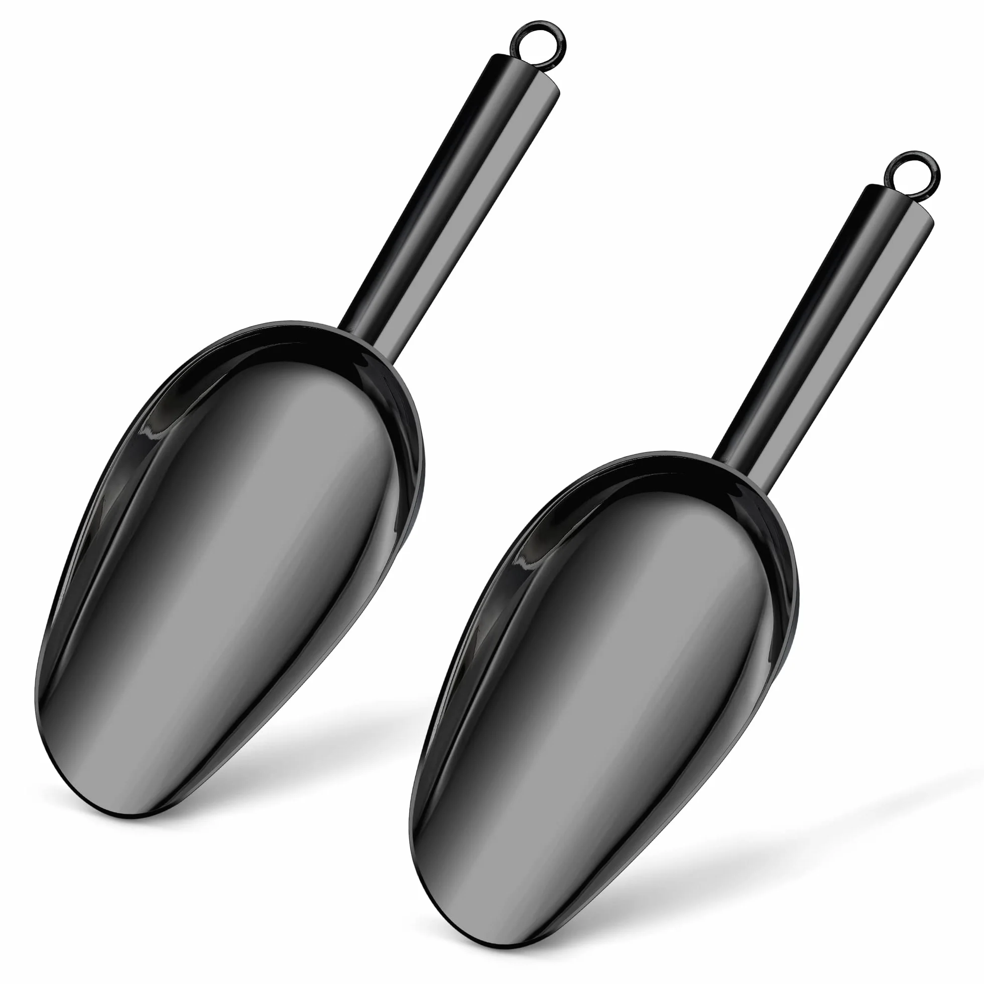 Herogo Ice Scoop Set of 2 (21 x 9 cm, czarny)