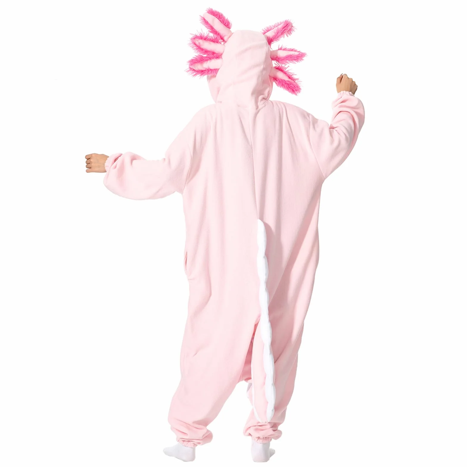 LANFAN Piżama jednoczęściowa dla dorosłych, kostium zwierzęcy unisex, cosplay, kombinezon na Halloween, bielizna nocna dla kobiet i mężczyzn