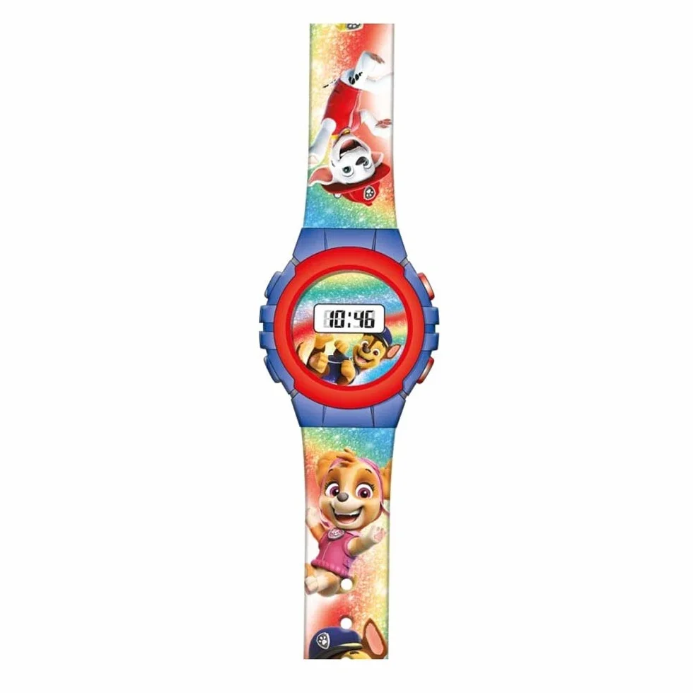 Paw Patrol Unisex dziecięcy cyfrowy zegarek automatyczny z bransoletką z tworzywa sztucznego KL86101
