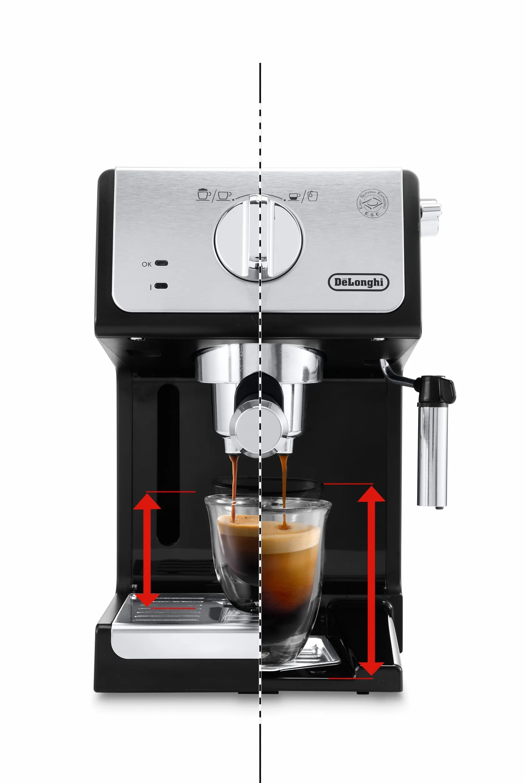 Fakir Active Espresso Ekspres do Kawy 1100W 230V Czarny