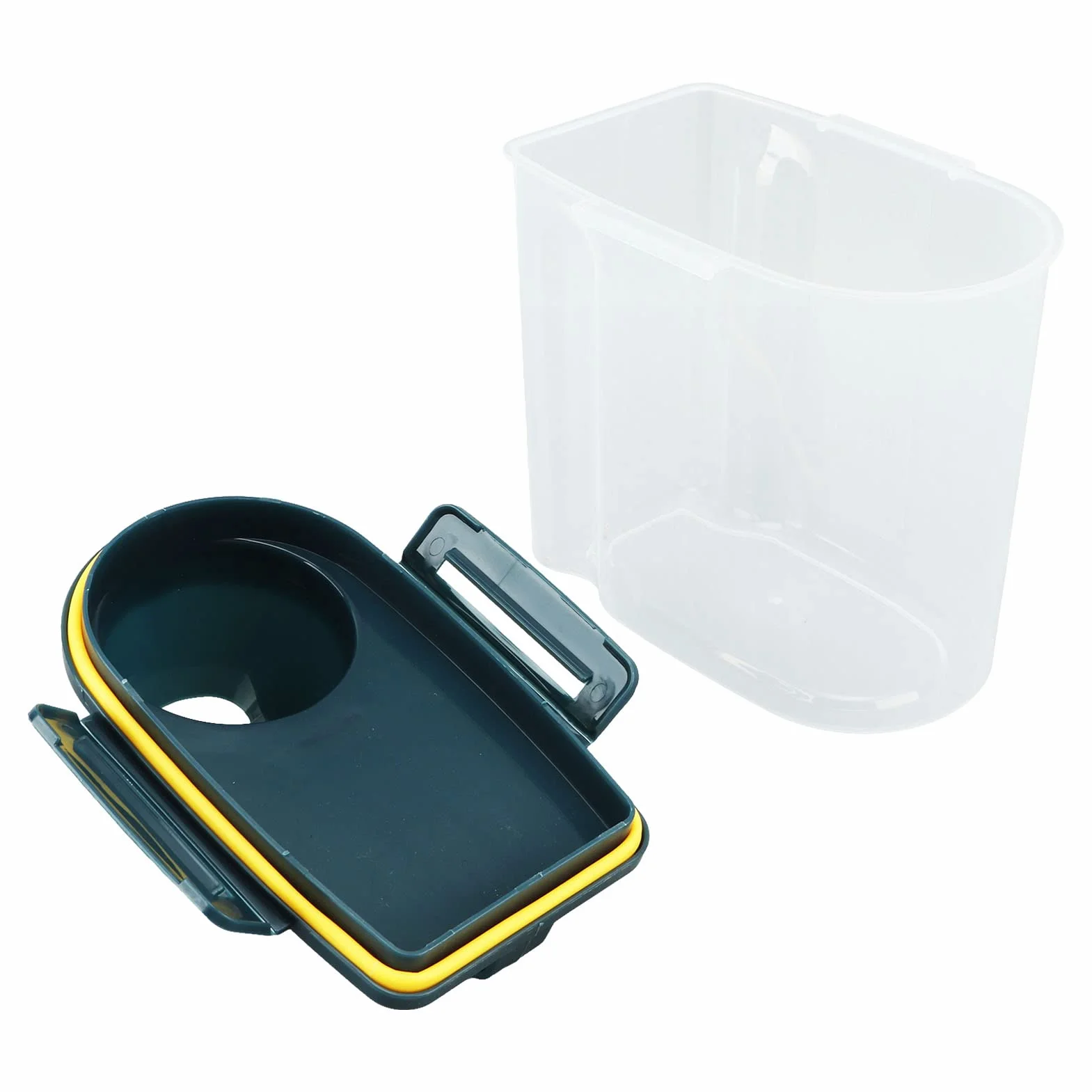 Pojemnik do przechowywania ryżu 1,5 kg z miarką Bez BPA Zielony