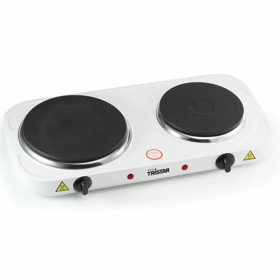 Tristar Kp-6245 Podwójna Płyta Grzewcza 2500 W Biała