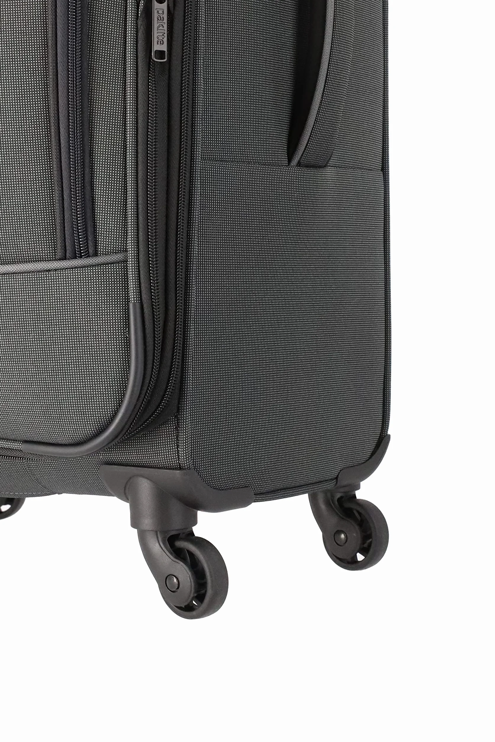 Travelite paklite 4-kołowy miękki futerał na bagaż podręczny, zgodny z wymiarami bagażu pokładowego IATA,zamek TSA+funkcja zatrzasku, bagaż DERBY:stylowy wózek o dwukolorowym designie,55 cm,41 litrów