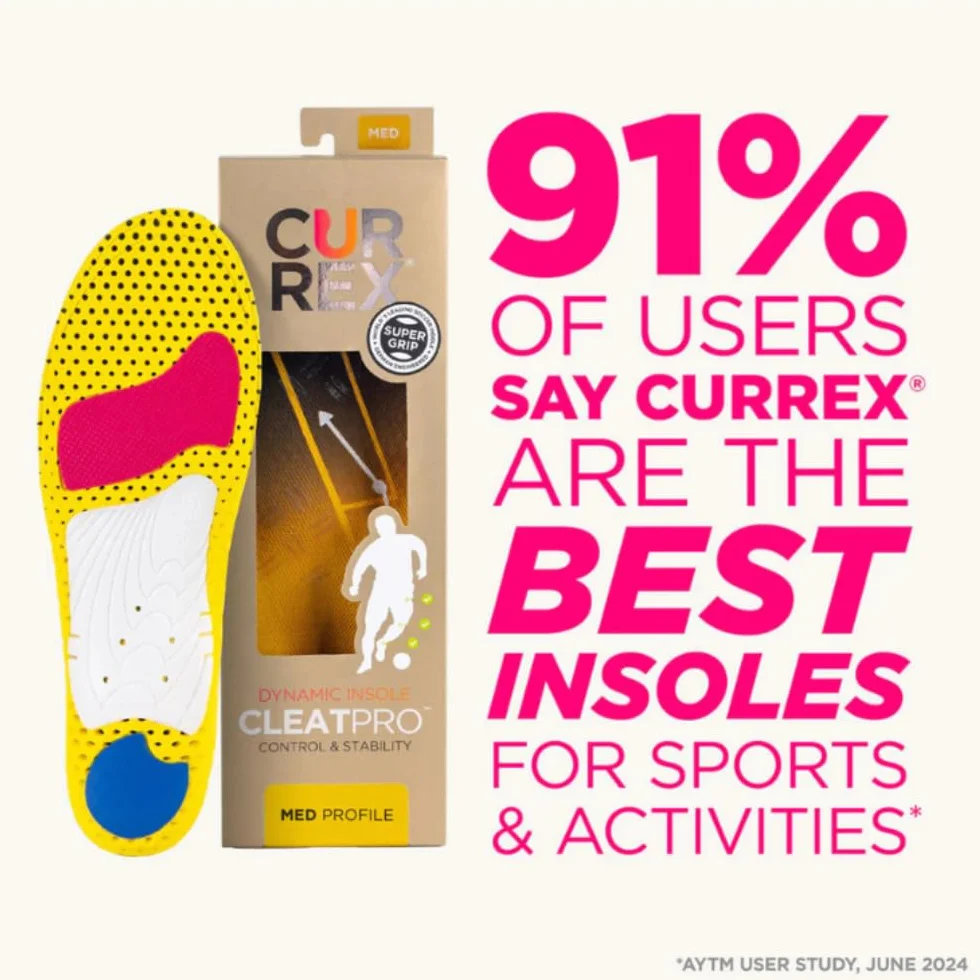 CURREX CleatPro Performance Boosting Arch Support wkładki do butów