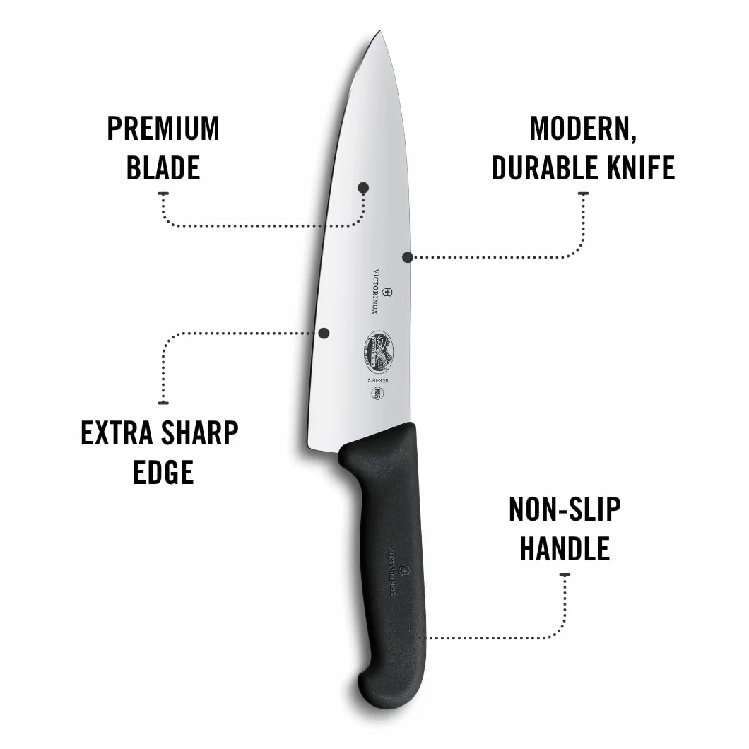 Victorinox Swiss Army Fibrox Pro Chef's Knife 8-Inch