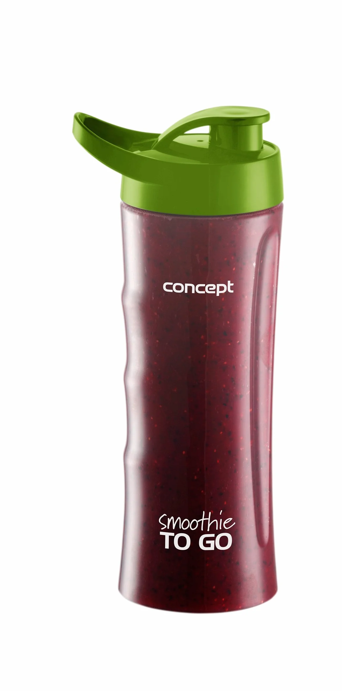 CONCEPT Hausgeräte SM 3365 Smoothie to Go z trzema butelkami, 300 W, 600/400 ml, BPA free, plastik, zielony