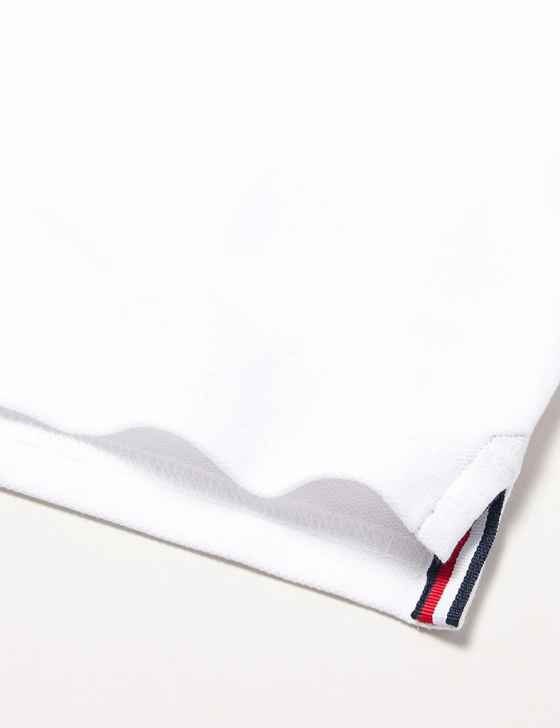 Tommy Hilfiger Chłopcy Koszulka Polo, Biała (Bright White 123), 12 Lat