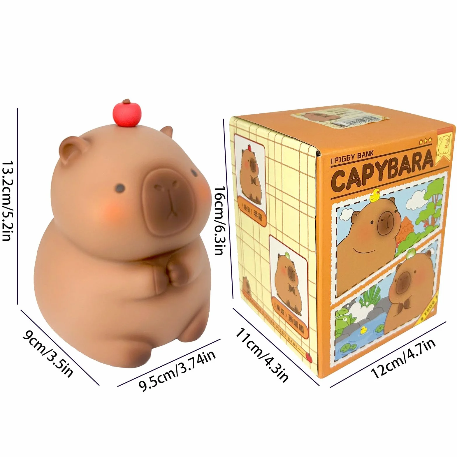 Skarbonka Capybara 1 Pcs Money Box Prezent Urodziny