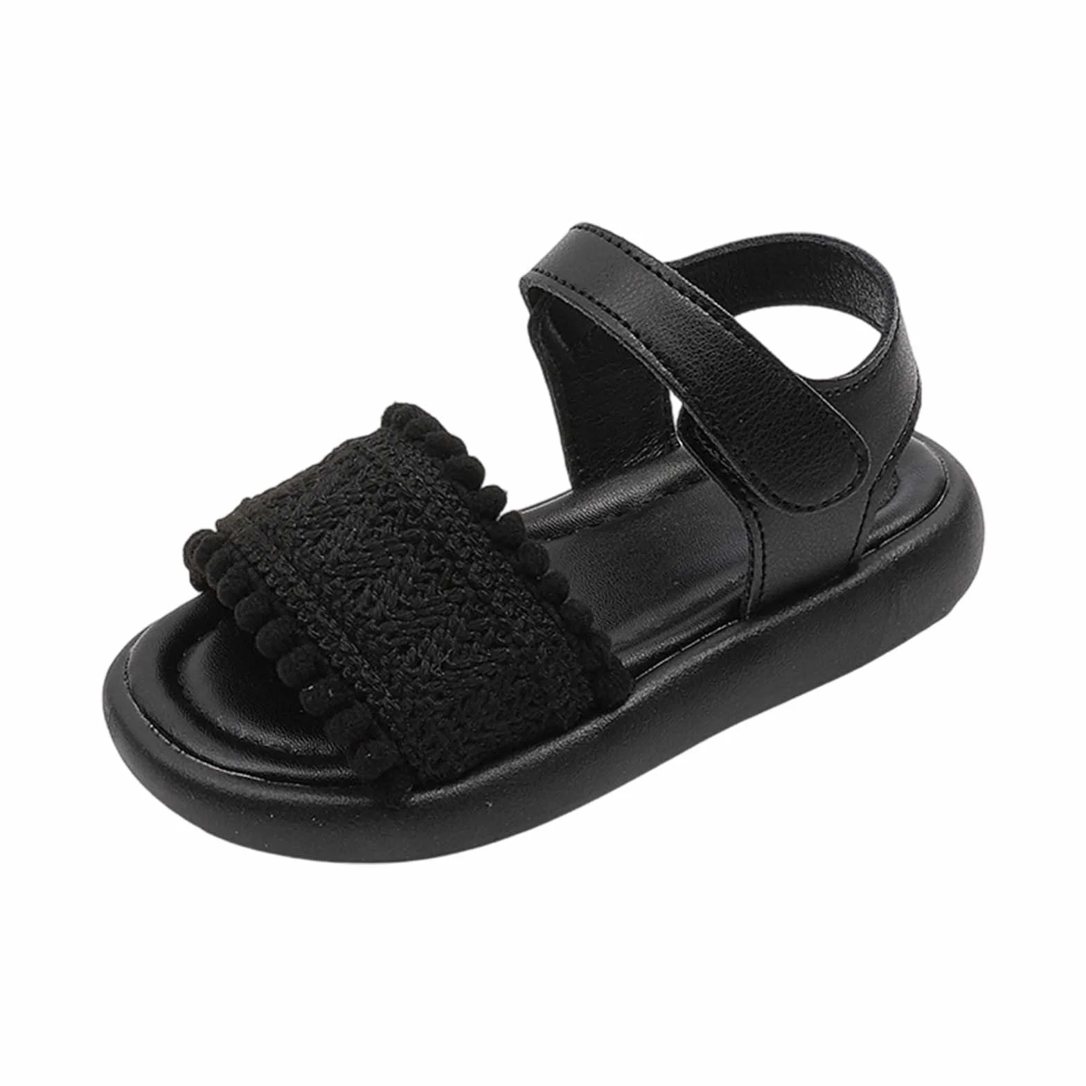 MMRTDJDR Generisch Dziewczę ły Maluch Miękka Podeszwa Casual Letnie Buty Oddychają Wygodne Slip On Pure Color Maluch Buty