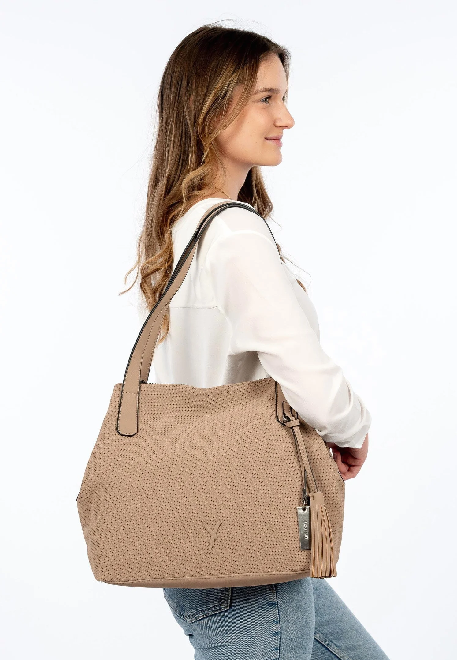 Suri Frey SFY Romy 12409 plecak damski torebki Uni, Piasek 420, Taille unique