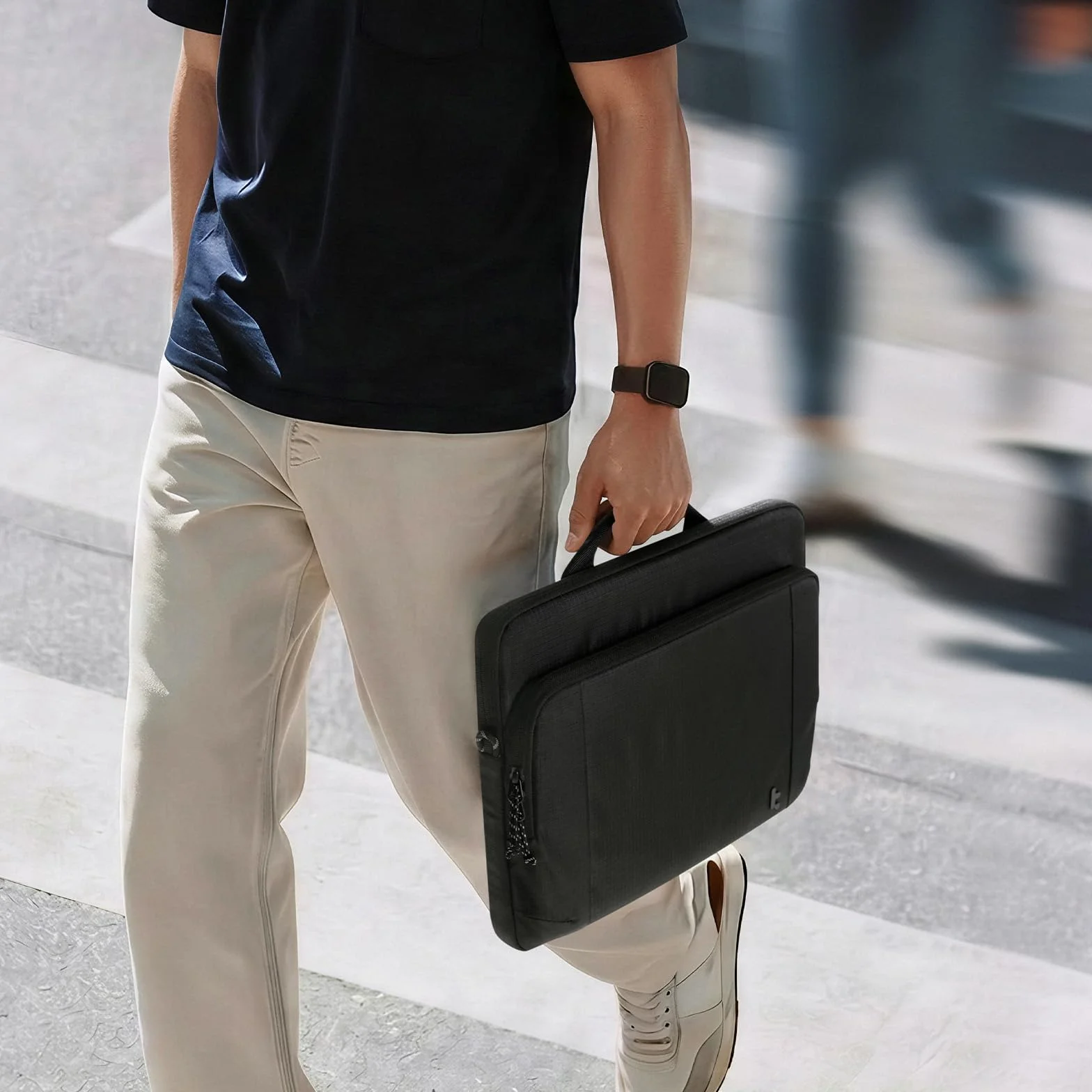 tomtoc Torba na laptopa 360° do 16-calowego MacBook Pro M4/M3/M2/M1 Pro/Max (2024-2019), odporna na działanie wody, torba na notebooka, pasuje do ASUS Vivobook 15/16, Dell Inspiron 15, etui na laptopa