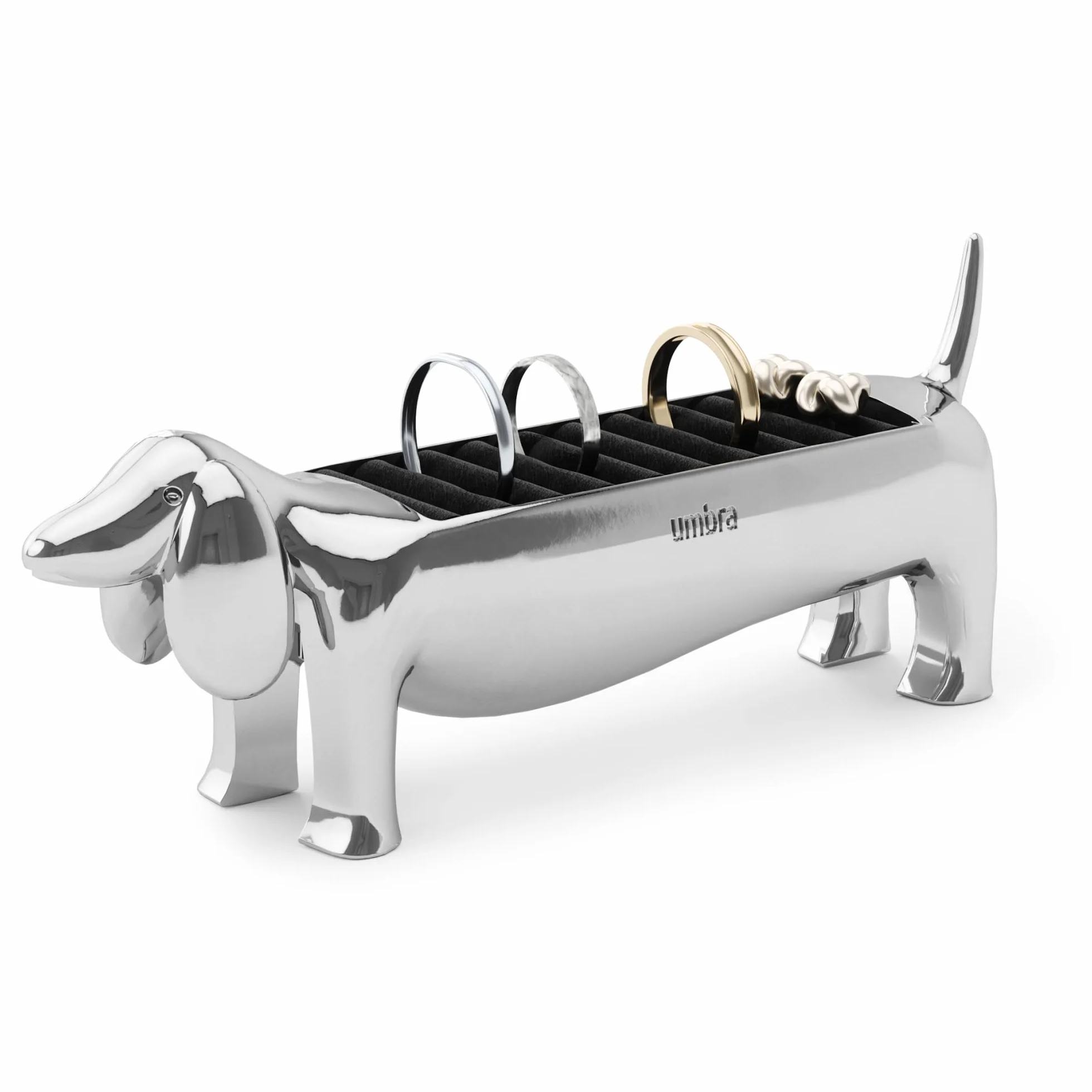 Umbra Uchwyt na pierścień Dachsie, chrom