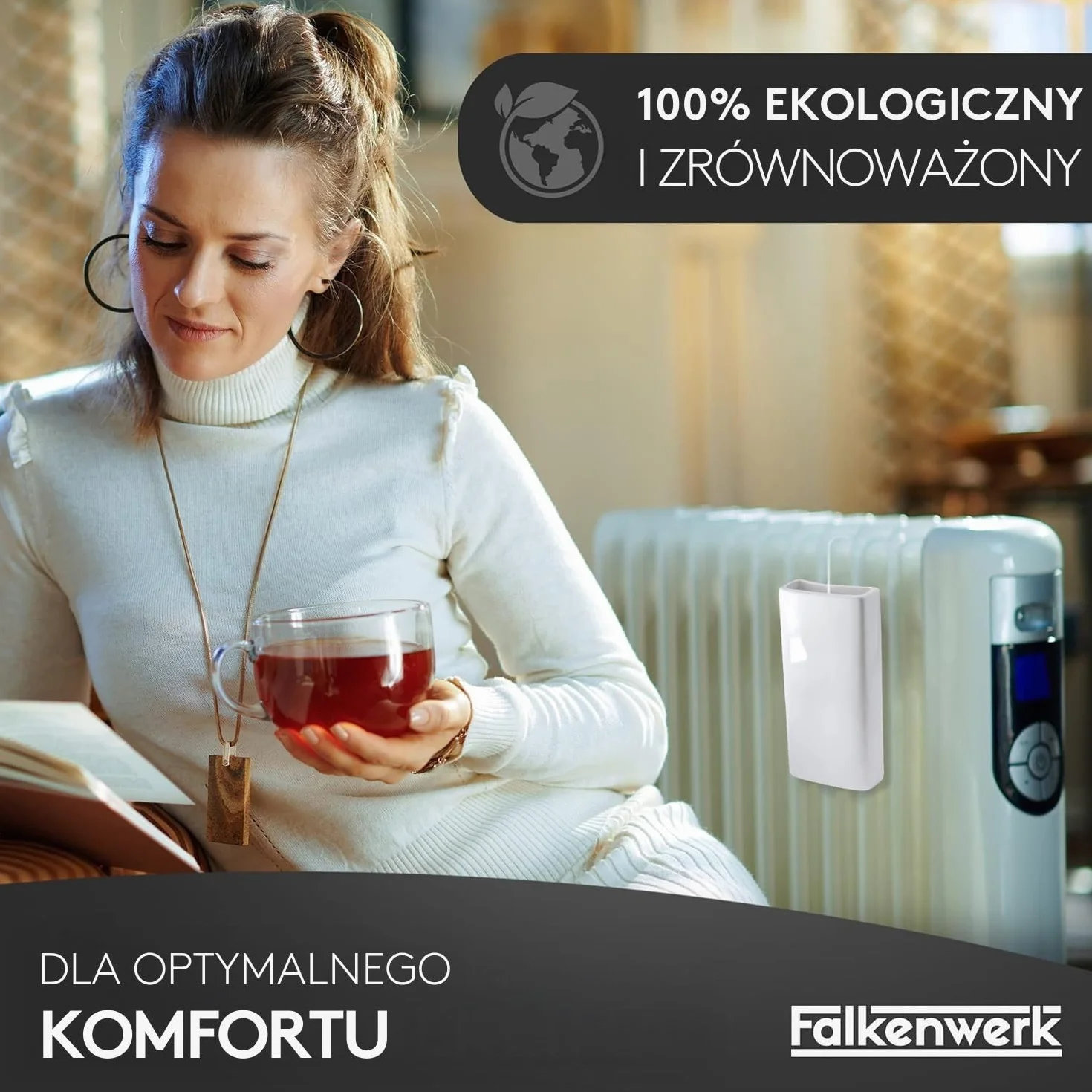 FALKENWERK nawilżacz uniwersalny z elastycznym hakiem 3 sztuki