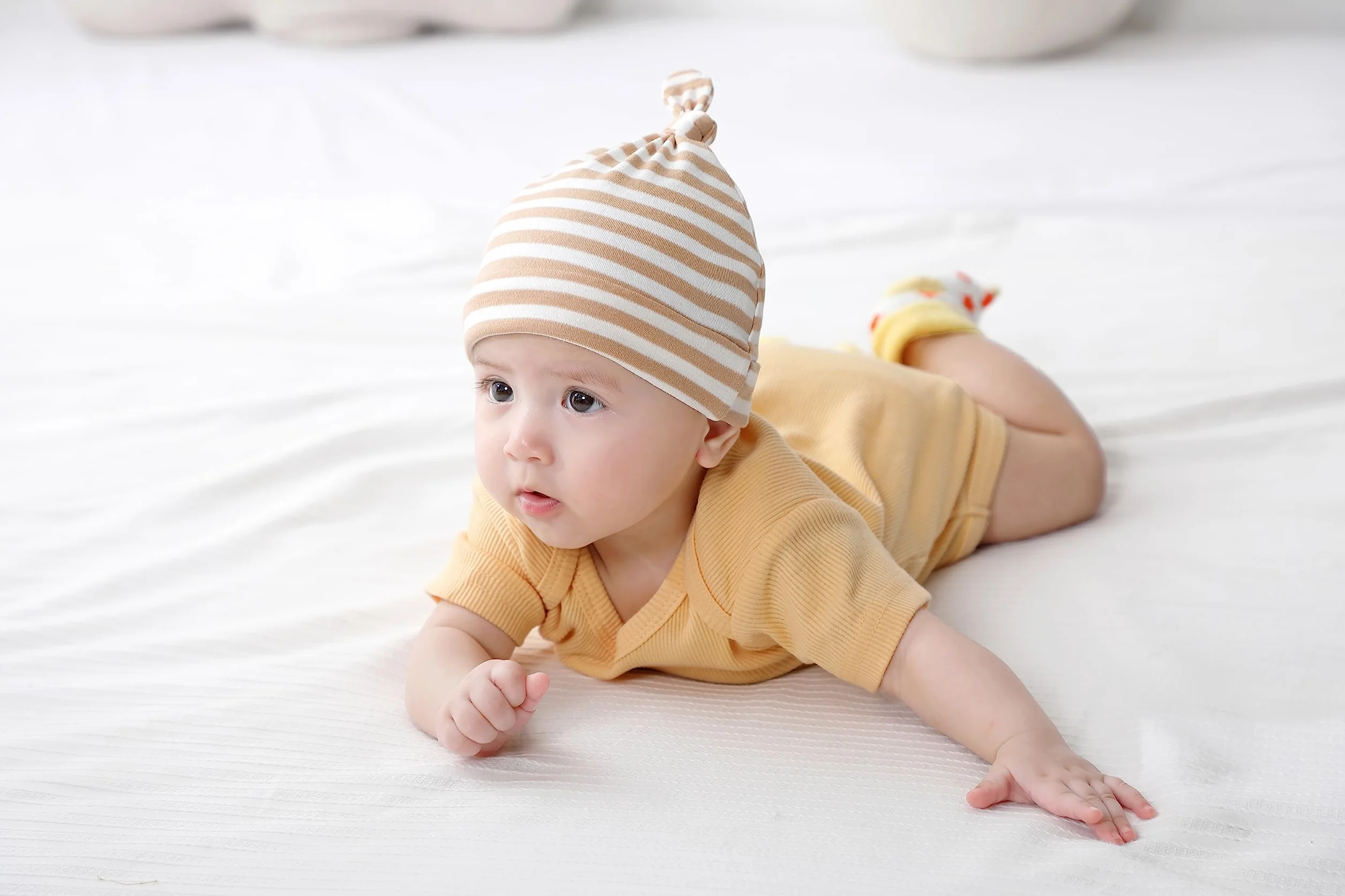 TONE Bodys krótkie rękawy dla noworodków, chłopców i dziewczynek 0-3 m/3-6 m/6-9 m/9-12 m, bawełna, 5 sztuk w opakowaniu