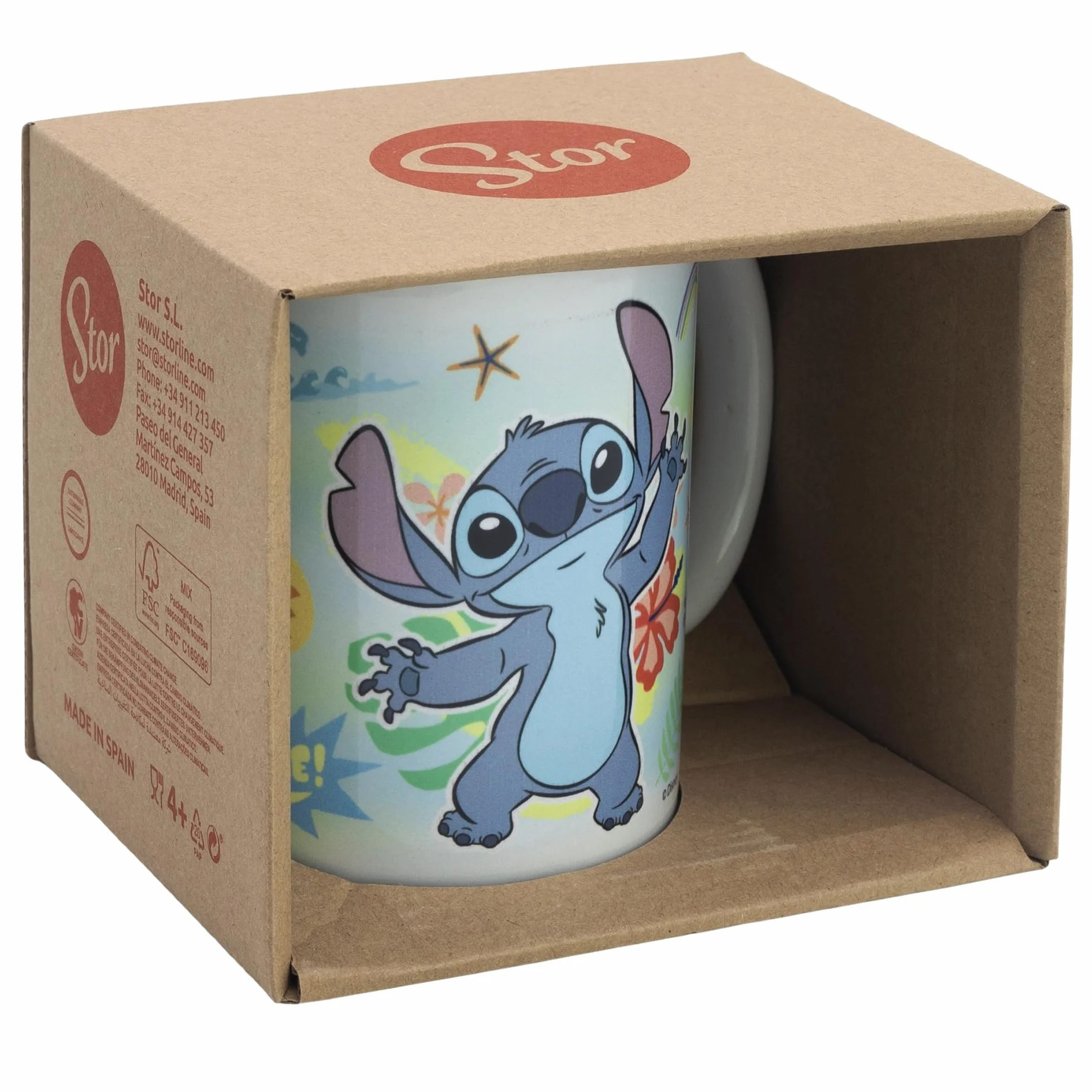 Kubek ceramiczny SUBLIM 325 ml | Kubek STITCH SEAWORLD