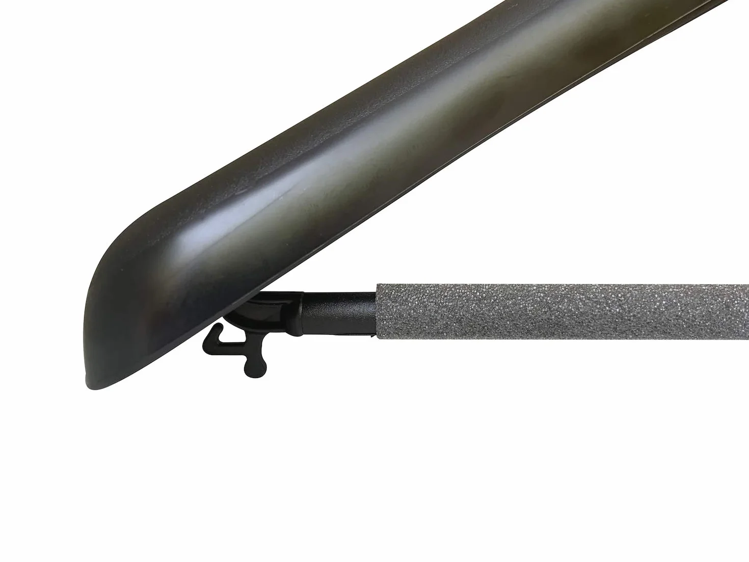Kiroplast 12 dużych wieszaków na ubrania, kurtki, spodnie, płaszcze, antypoślizgowe plastikowe (45 cm)
