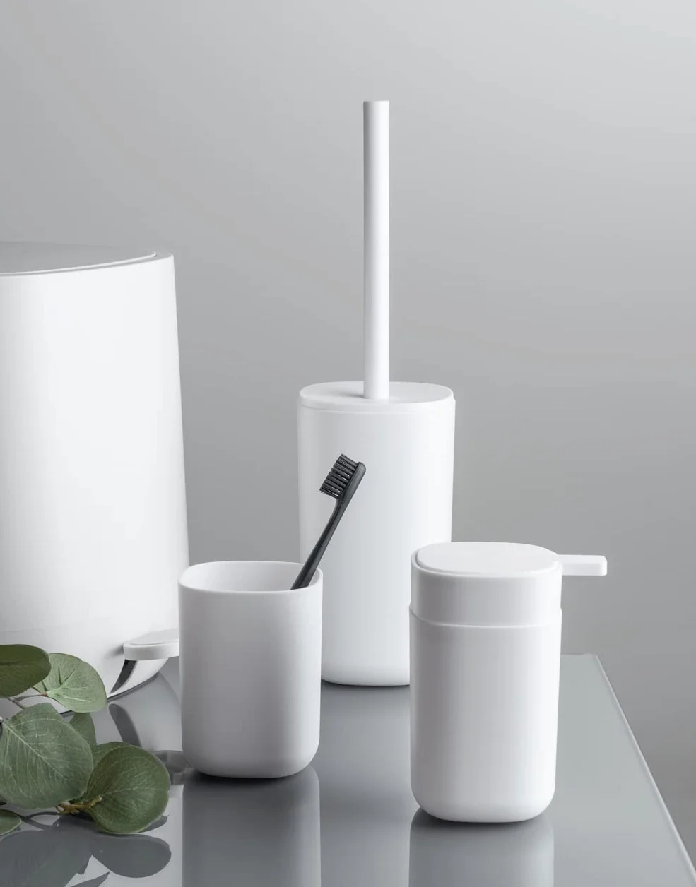 WENKO Dozownik mydła Davos 350ml biały matowy