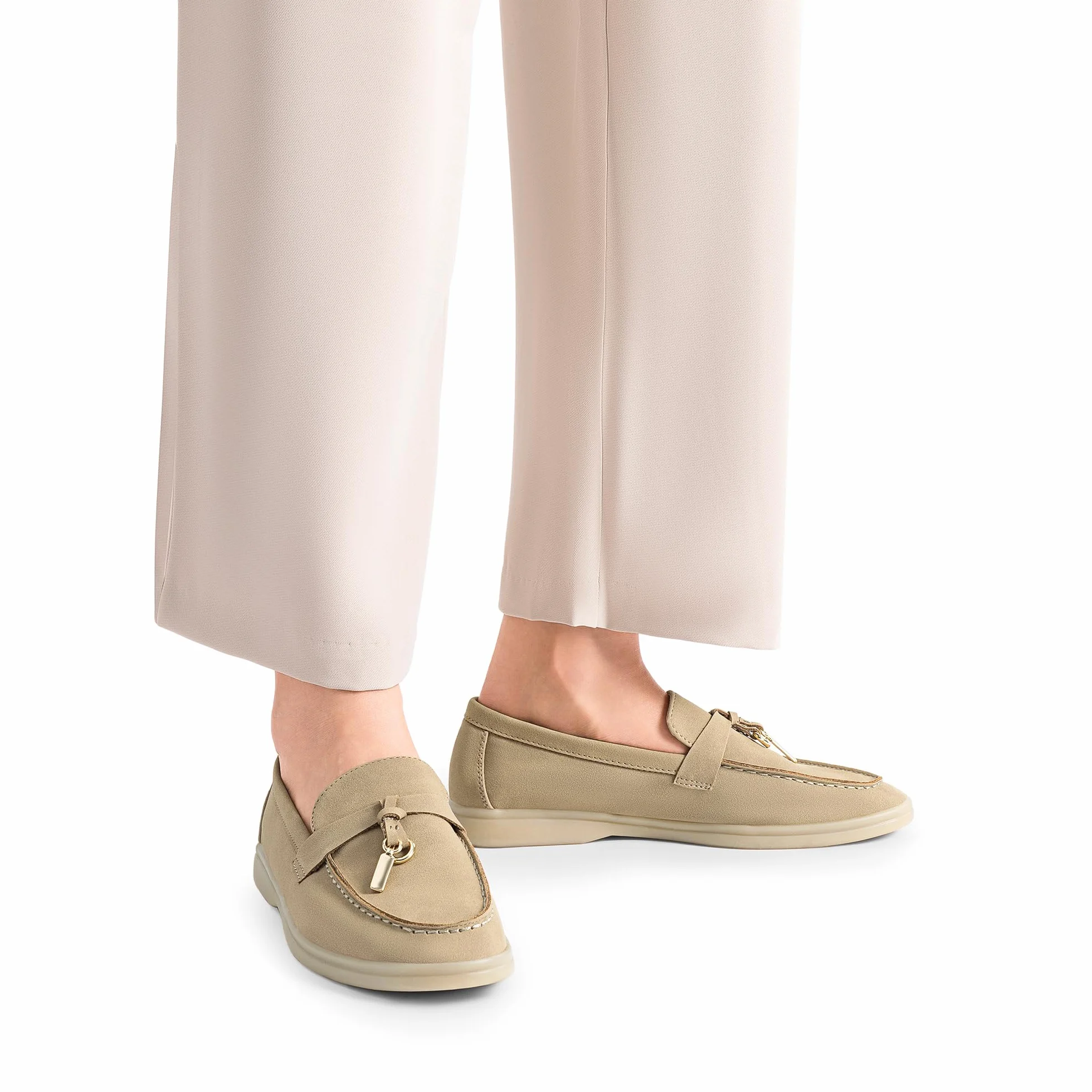 DREAM PAIRS Damskie mokasyny zamszowe mokasyny wsuwane wygodne codzienne eleganckie biznesowe buty robocze z podparciem łuku