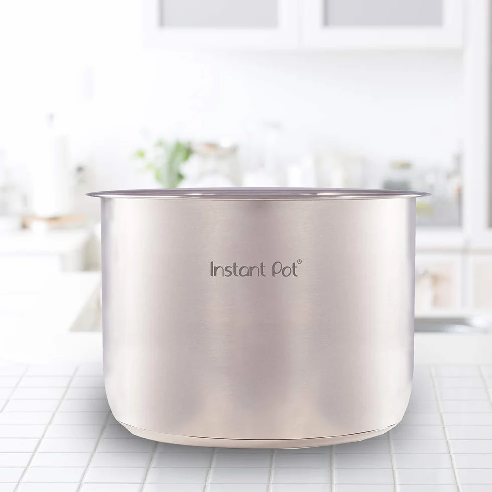 Instant Pot Garnek wewnętrzny ze stali nierdzewnej - 7,6 litra