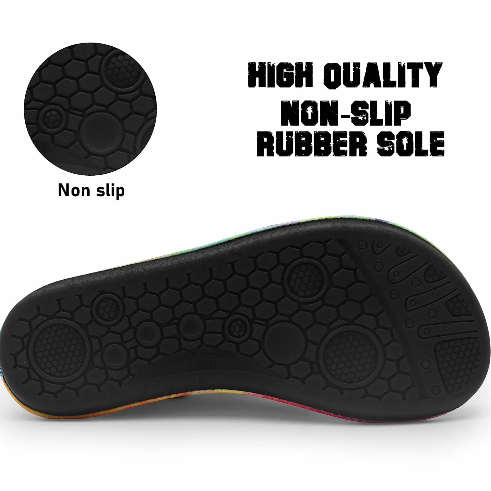 Buty do wody szybkoschnące wsuwane oddychające rozmiar 34-45 EU