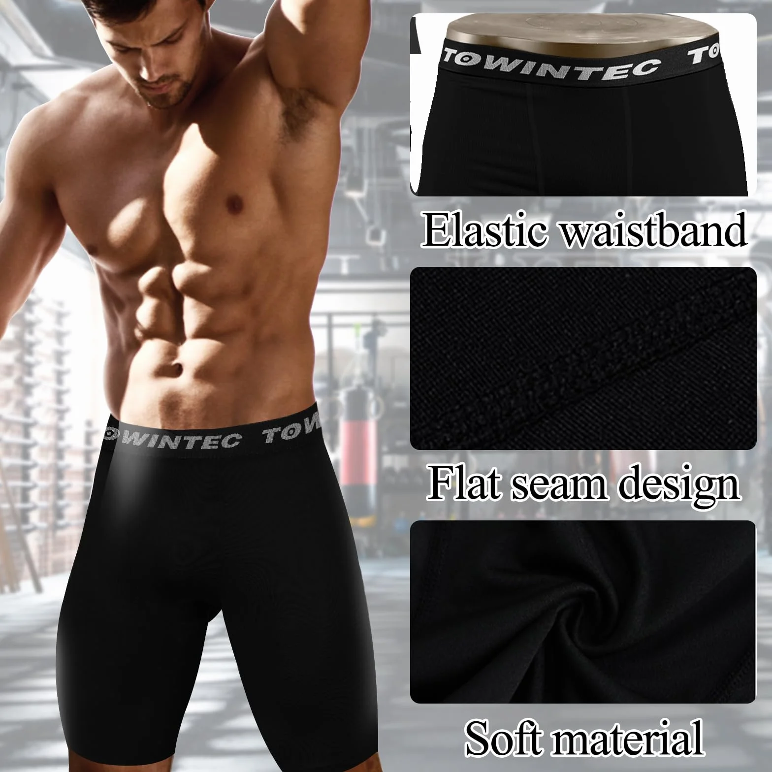 Męskie spodenki kompresyjne z kieszenią sportowe legginsy do biegania z kieszeniami bielizna trening sportowy spandex warstwa bazowa krótkie dla motocyklistów koszykówka siatkówka trening