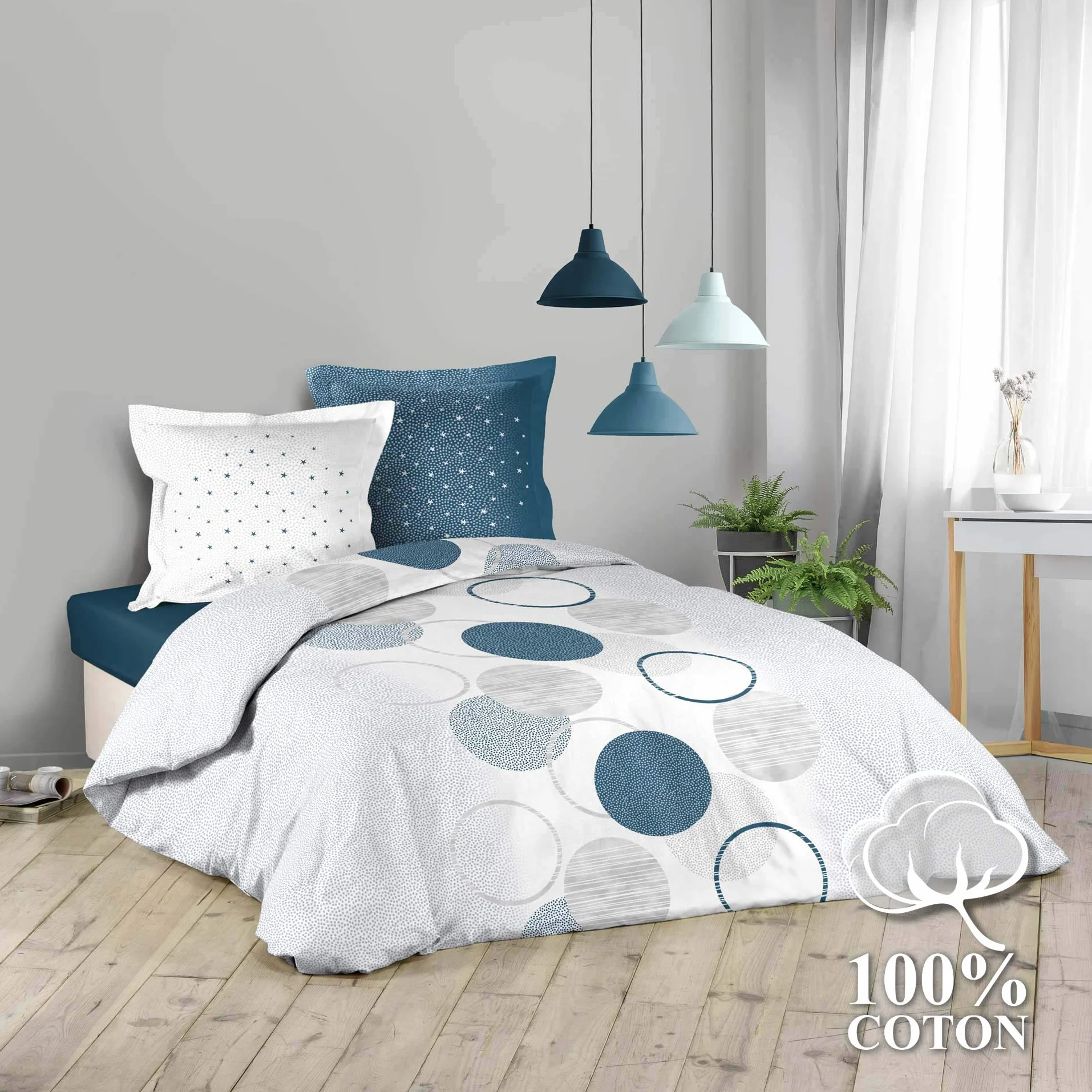 Douceur d'Intérieur pościel 260 x 240 cm wielokolorowa