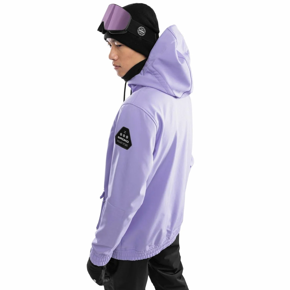 SIROKO - Kurtka Snowboardowa z Kieszenią Kangurką Siroko W3 Halti