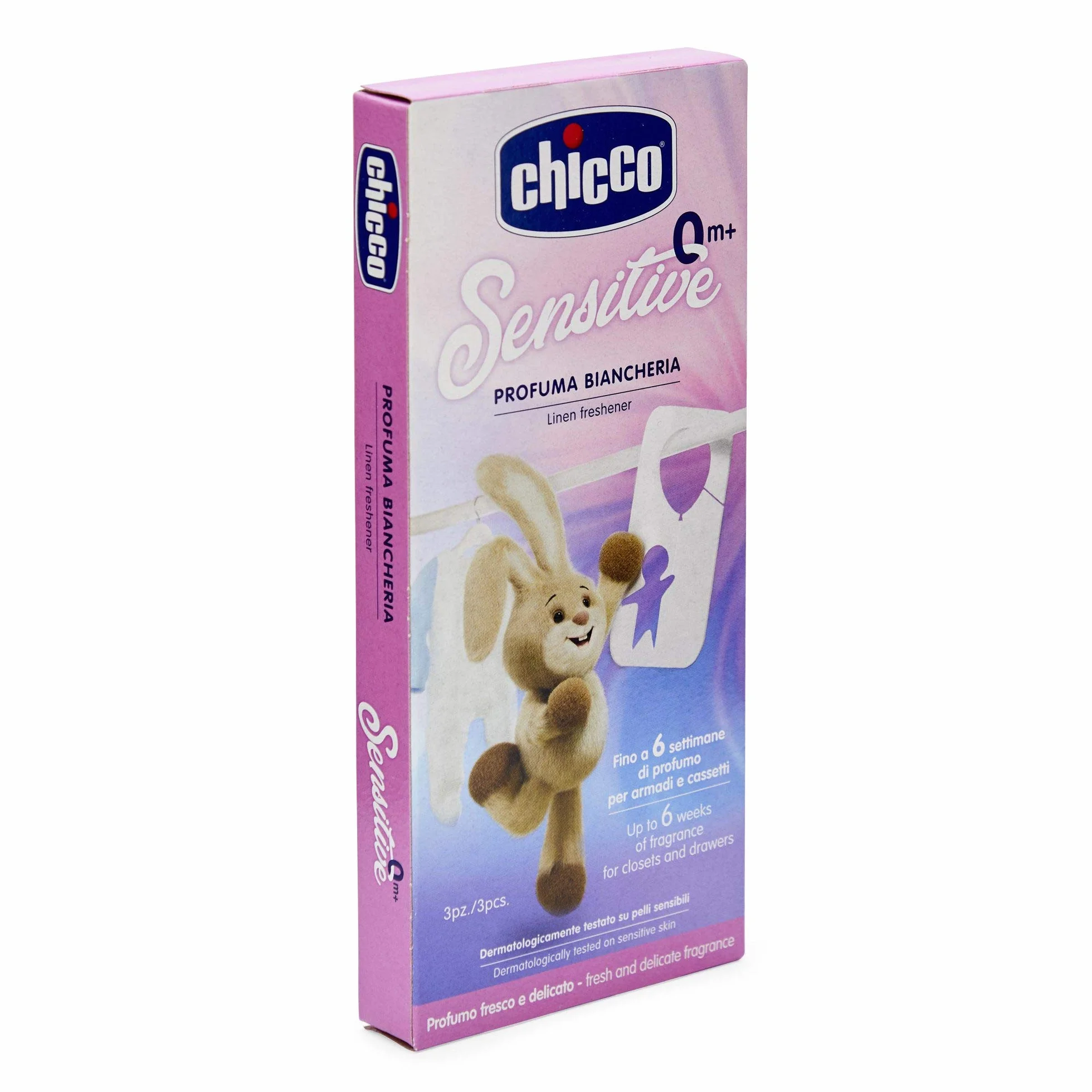 Chicco Perfumy pościel Świeży delikatny zapach 3 sztuki