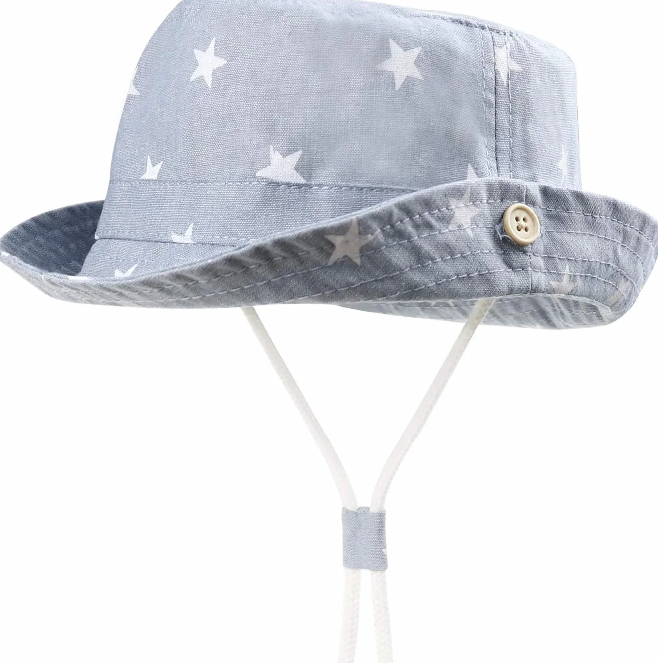DRESHOW Dziecko Słońce Kapelusz Toddler Ochrona przed słońcem Animal Cap Unisex Summer Bucket Hat with Chin Strap UPF 50+