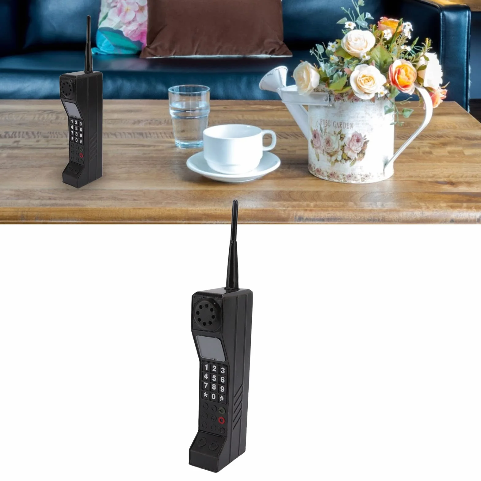 Stary Telefon Komórkowy Stare Telefony Komórkowe z Lat 90 (Czarny)