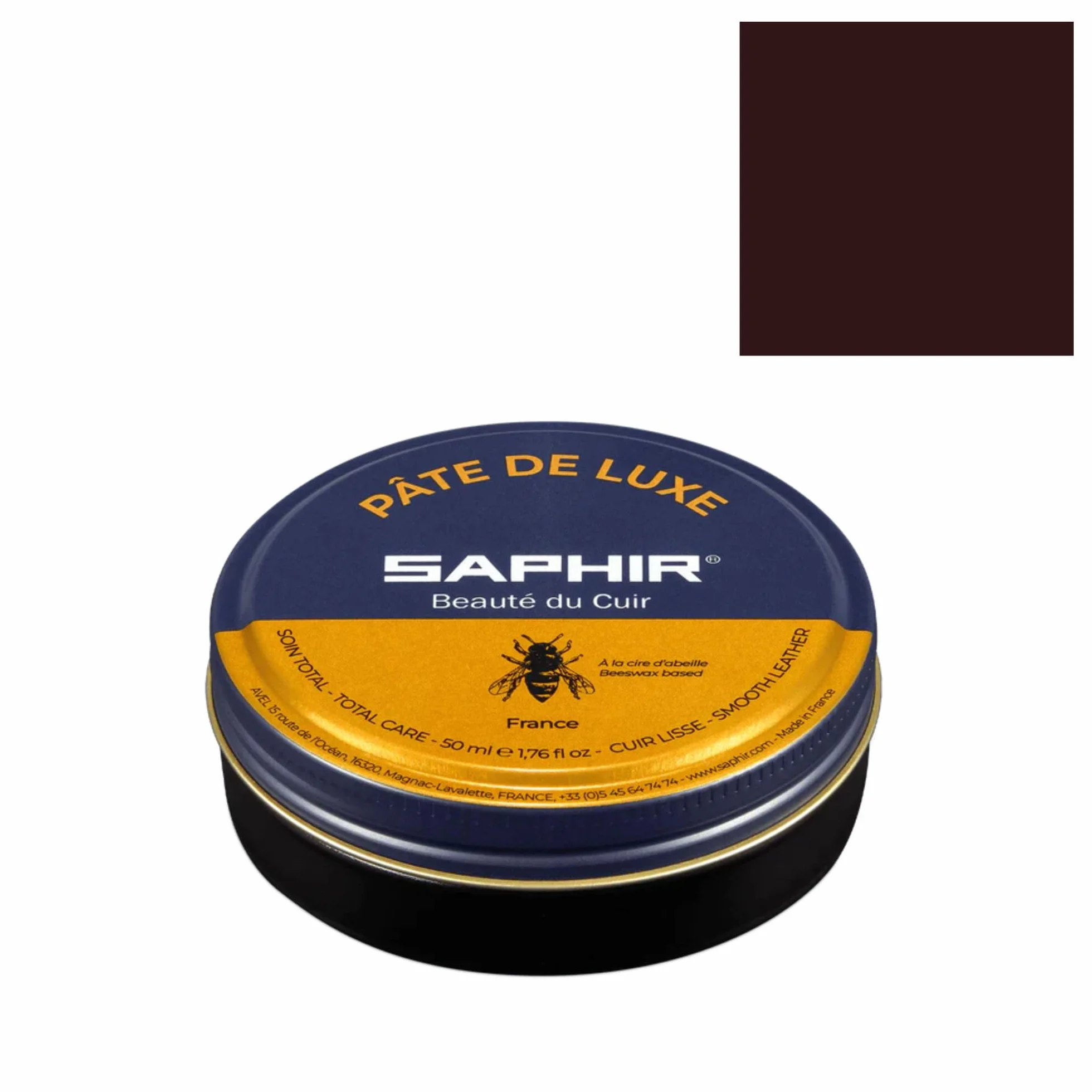 Saphir Luksusowy wosk Bordeaux 08, 50 ml