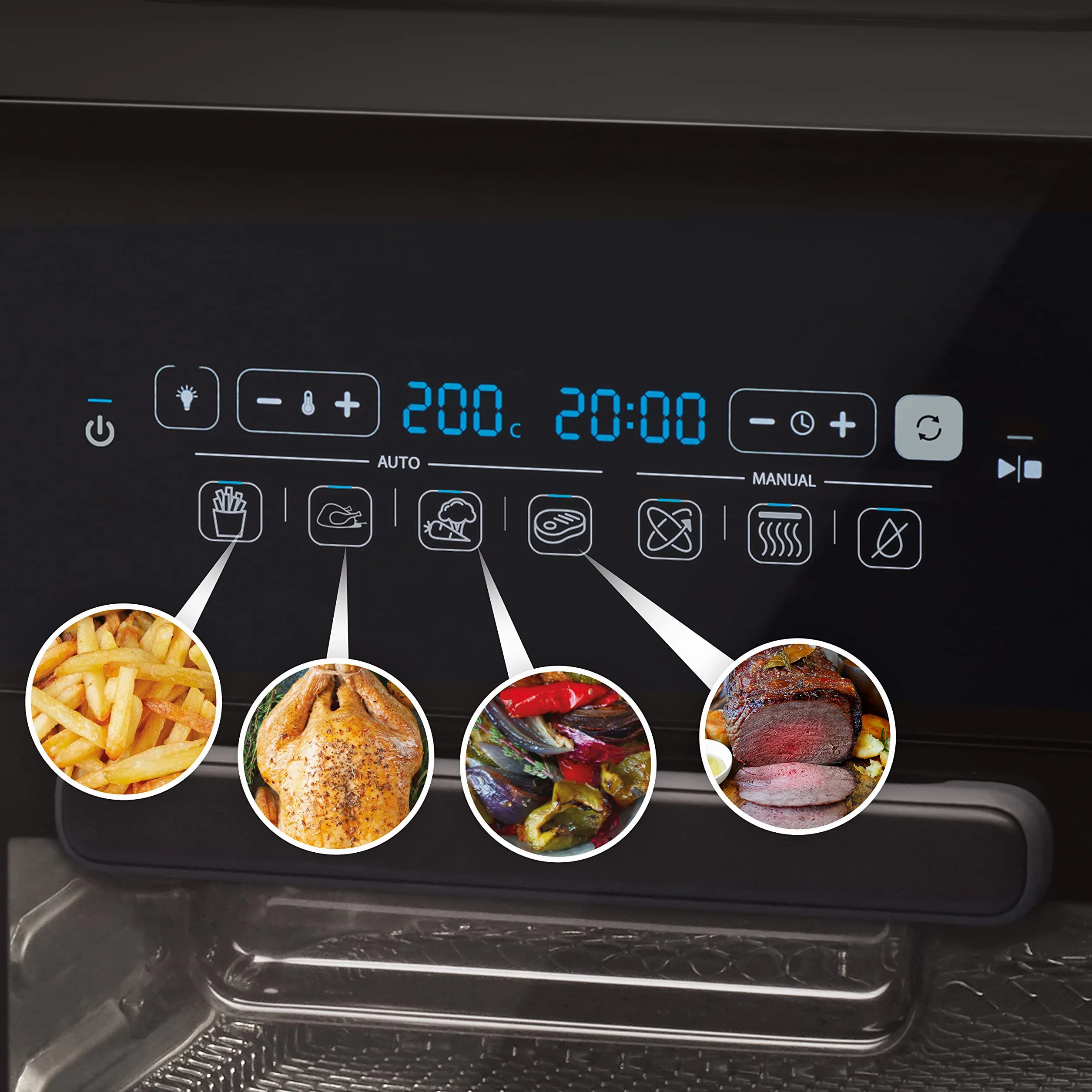 Breville Halo Frytkownica Beztłuszczowa, Czarny/Szary, 10 L