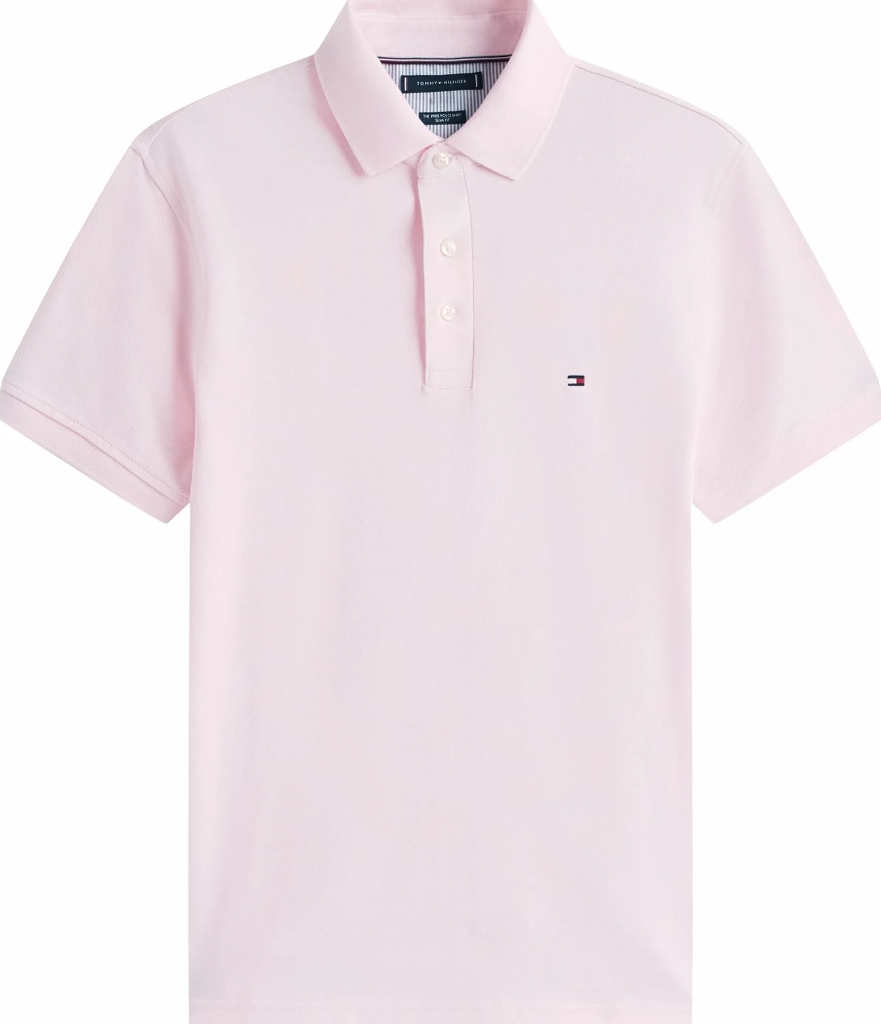 Tommy Hilfiger Męskie polo 1985 Slim MW0MW17771 S/S Polo, różowe, XL